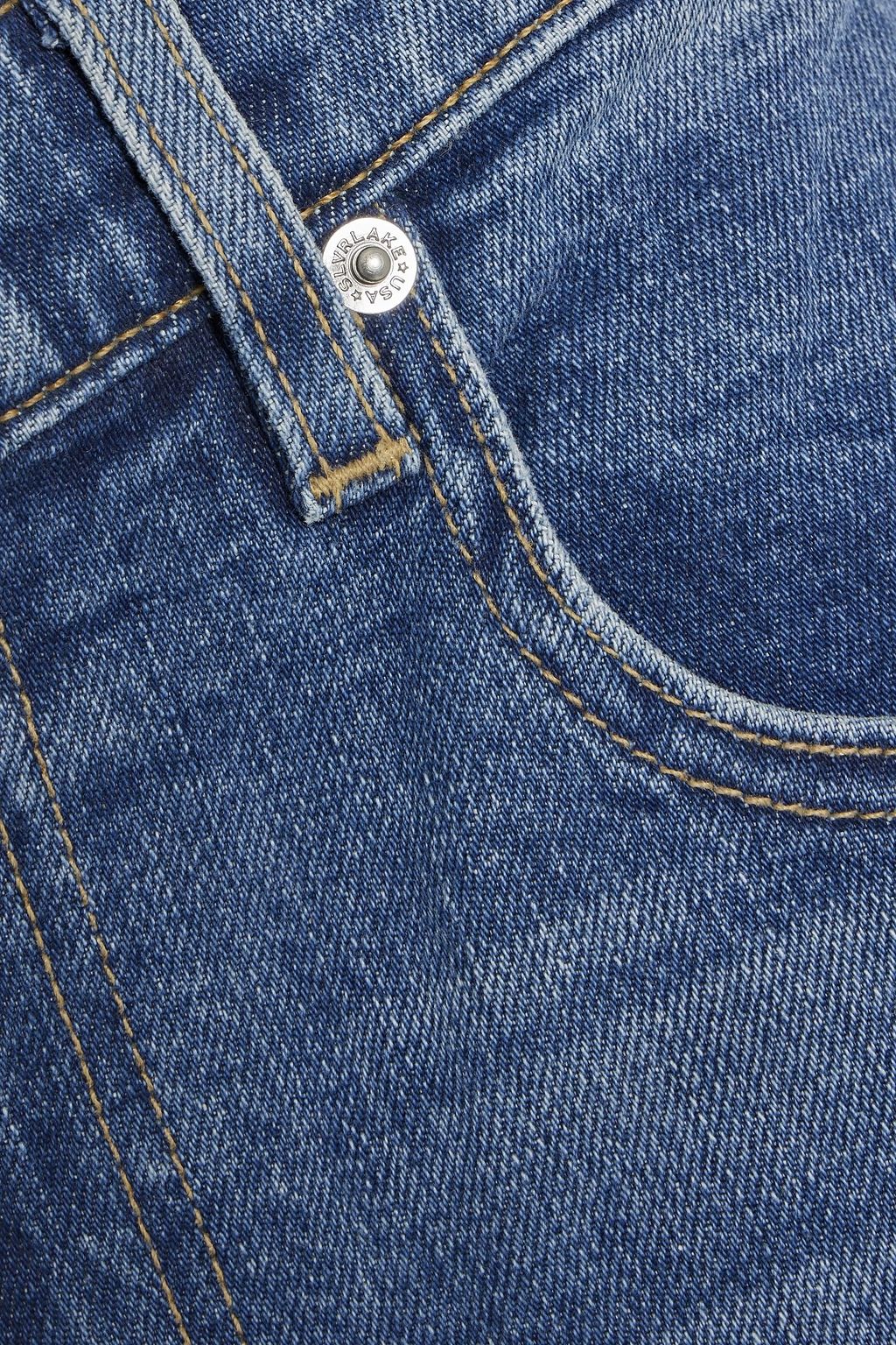 SLVRLAKE Remy mid-rise straight-leg jeans