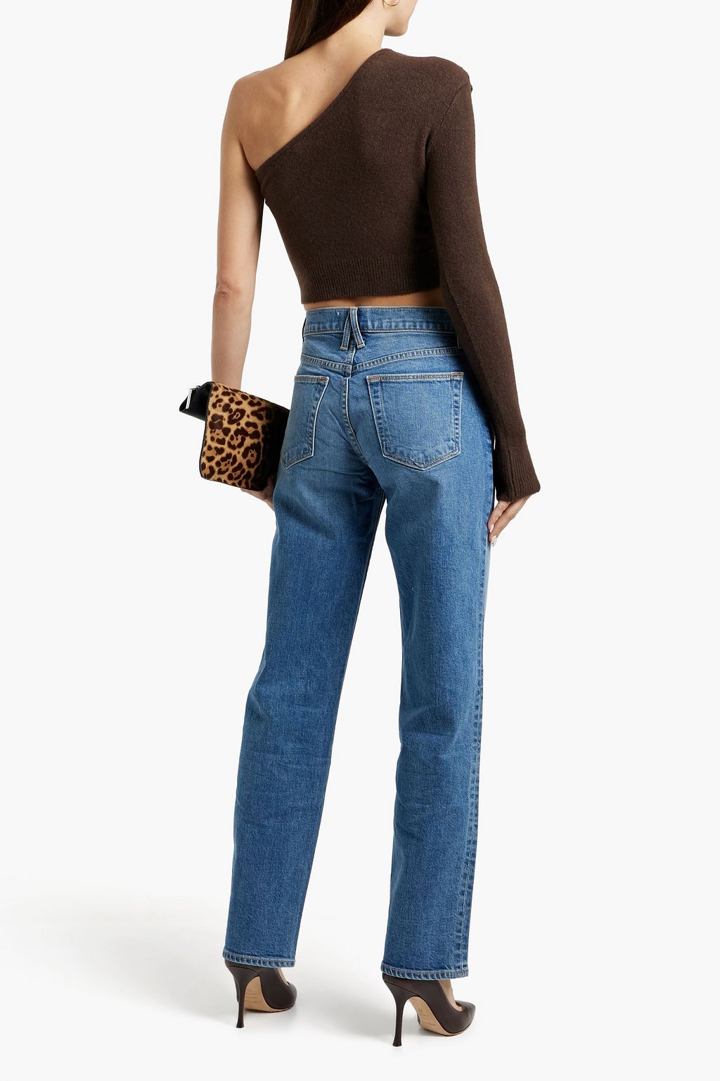 SLVRLAKE Remy mid-rise straight-leg jeans