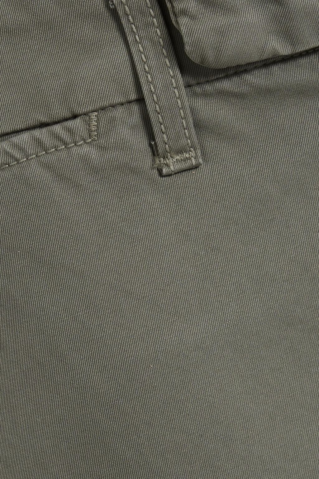 SLVRLAKE Evie cotton-twill wide-leg pants