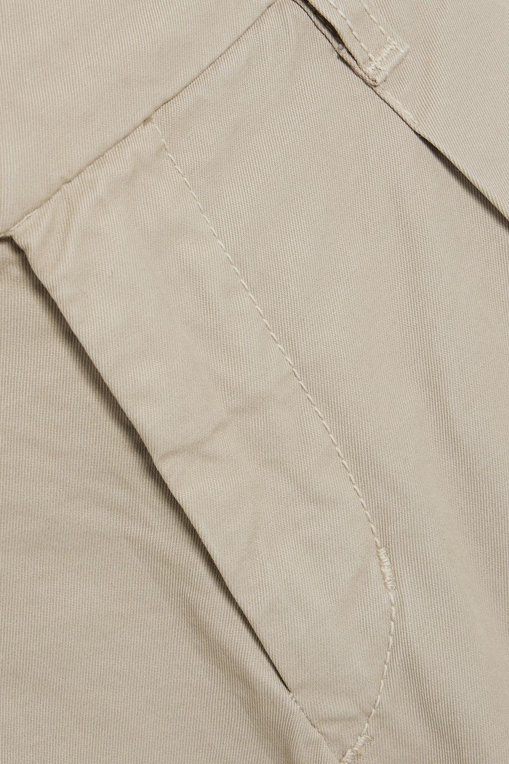 SLVRLAKE Lola cotton-twill wide-leg pants