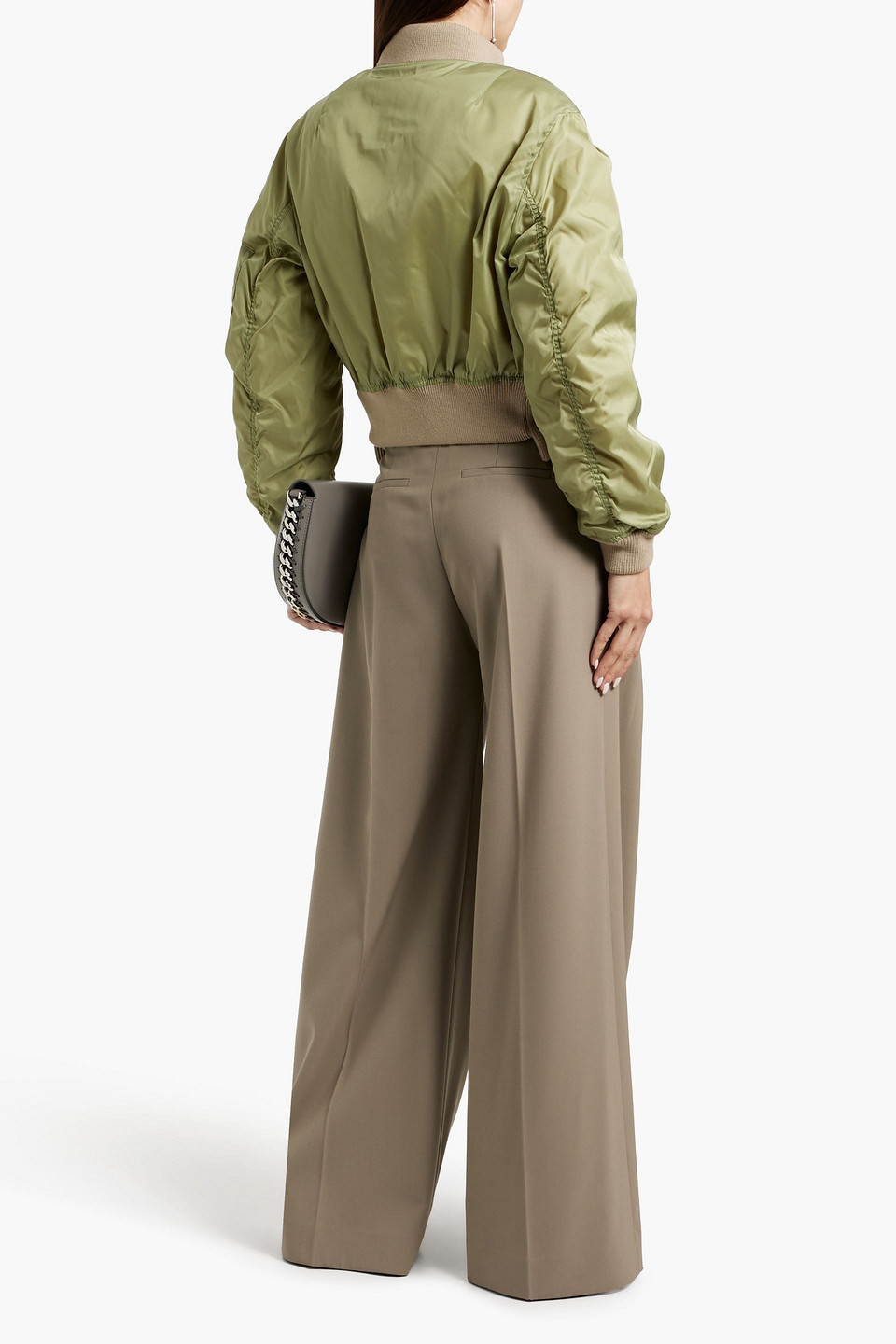 VICTORIA BECKHAM SHELL BOMBER JACKET