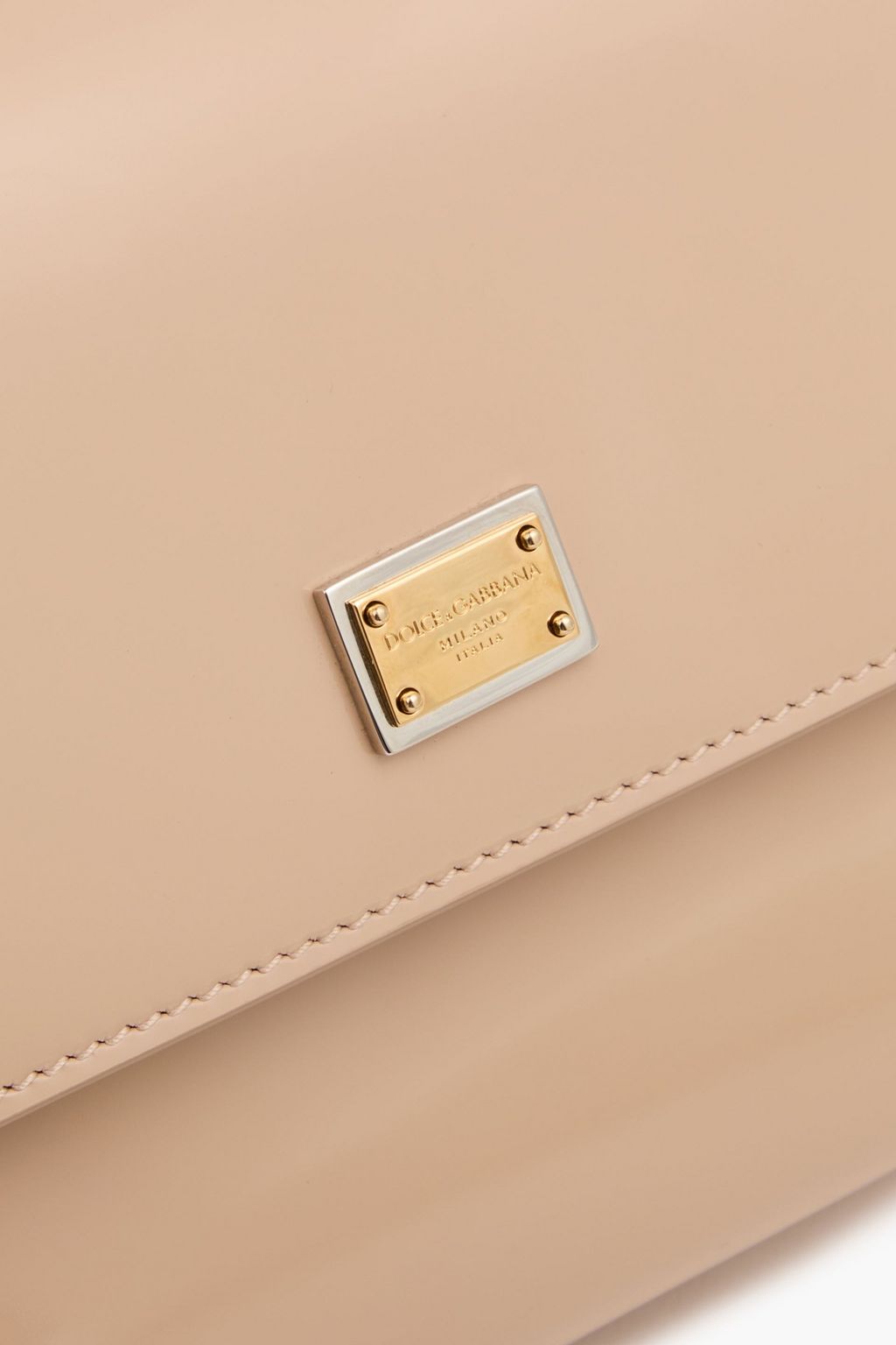 DOLCE&GABBANA Patent-leather tote