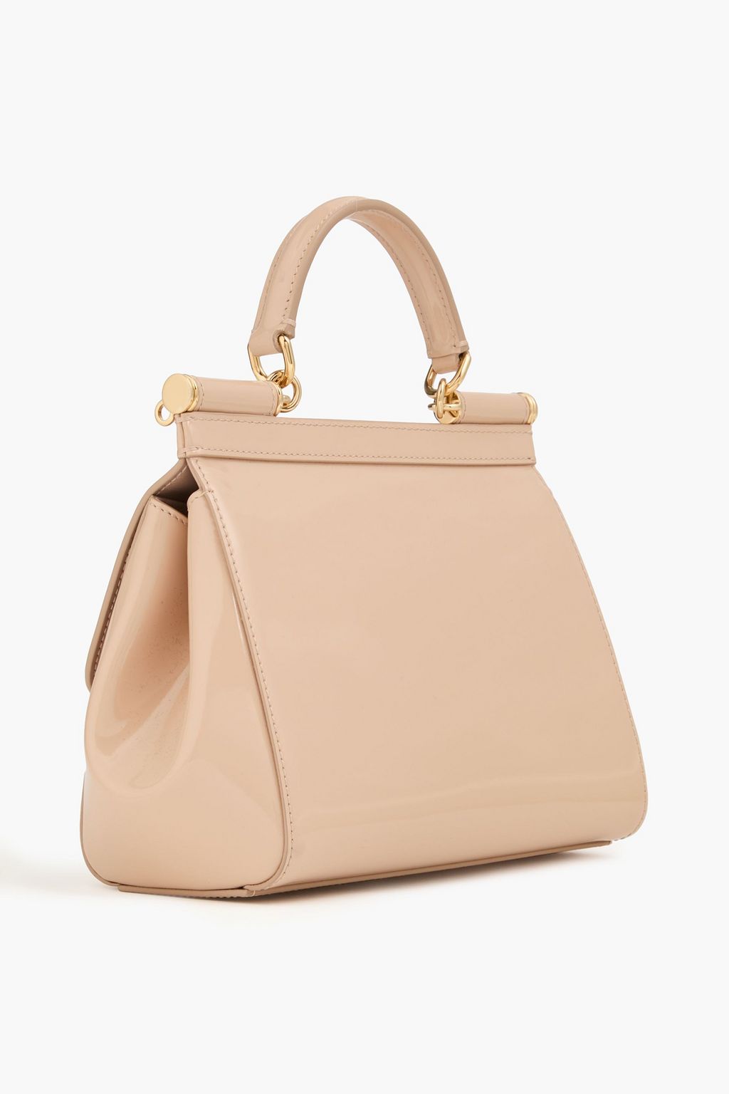 DOLCE&GABBANA Patent-leather tote