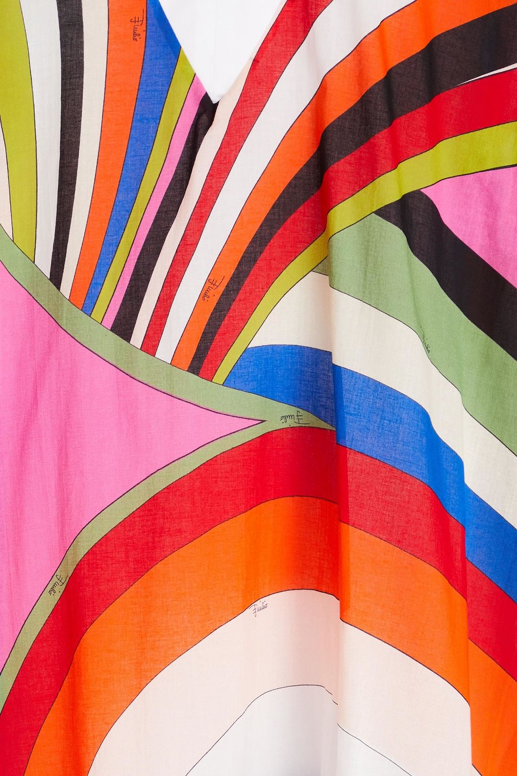 PUCCI Bedruckter Kaftan aus Baumwollmusselin