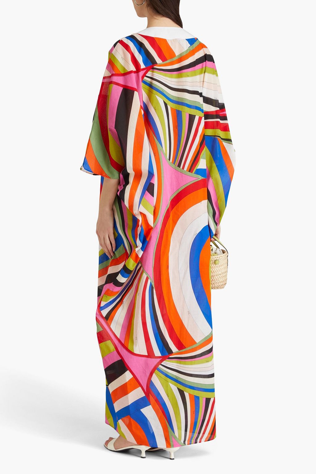 PUCCI Bedruckter Kaftan aus Baumwollmusselin