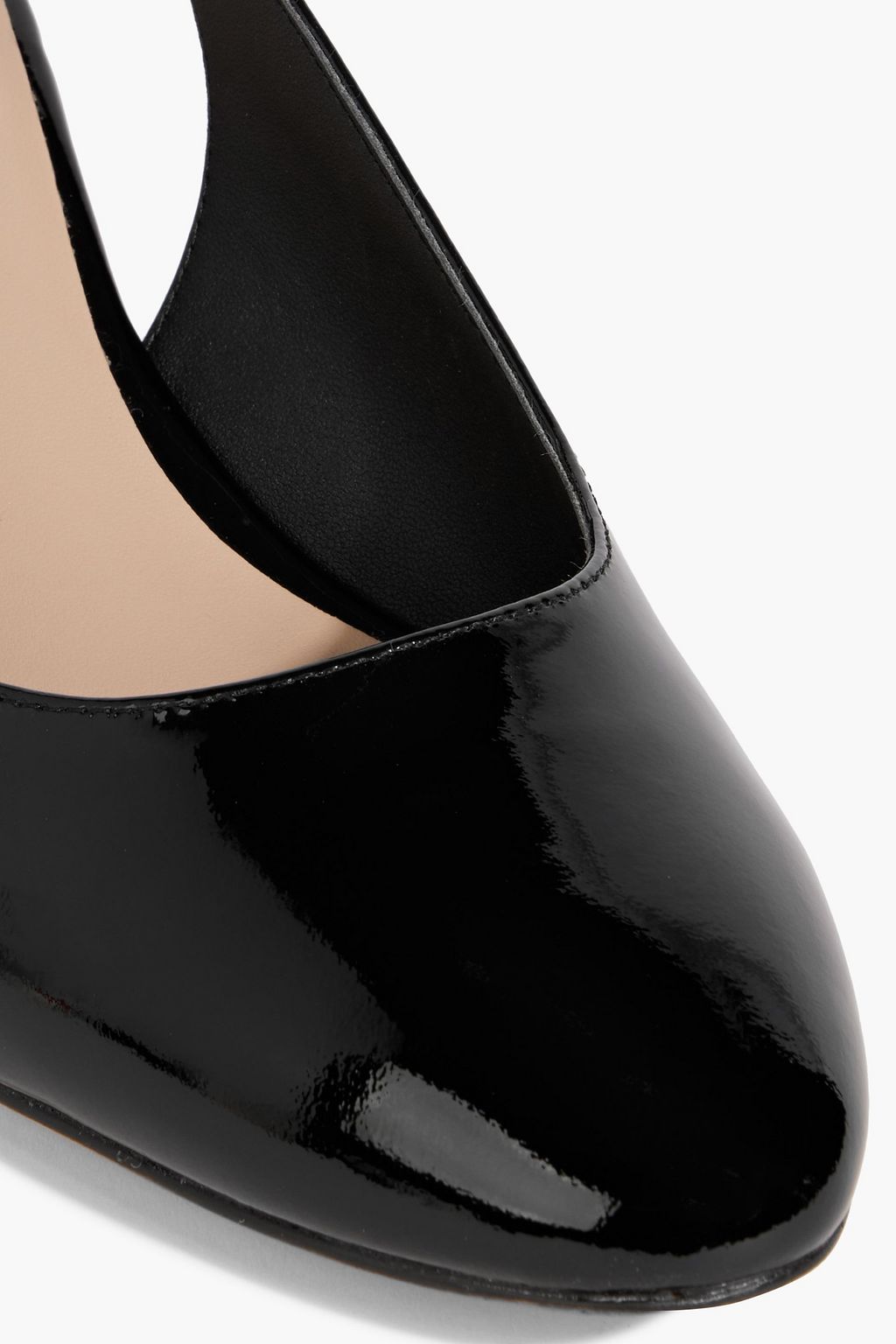 STUART WEITZMAN Bridget パテントレザー スリングバックパンプス