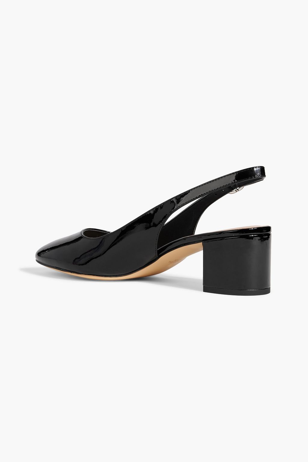 STUART WEITZMAN Bridget パテントレザー スリングバックパンプス