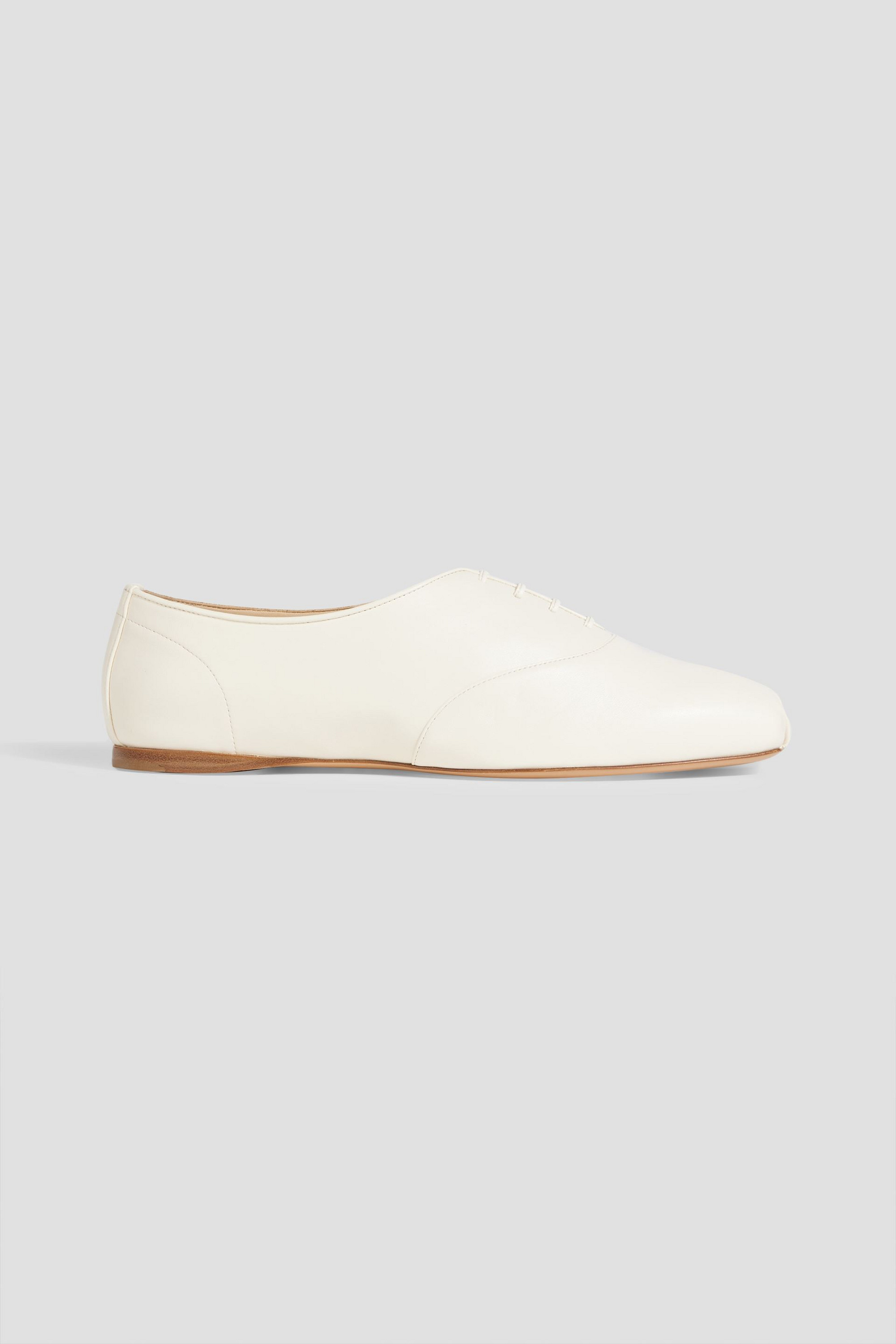 Gabriela Hearst Maya lace-up leather flats