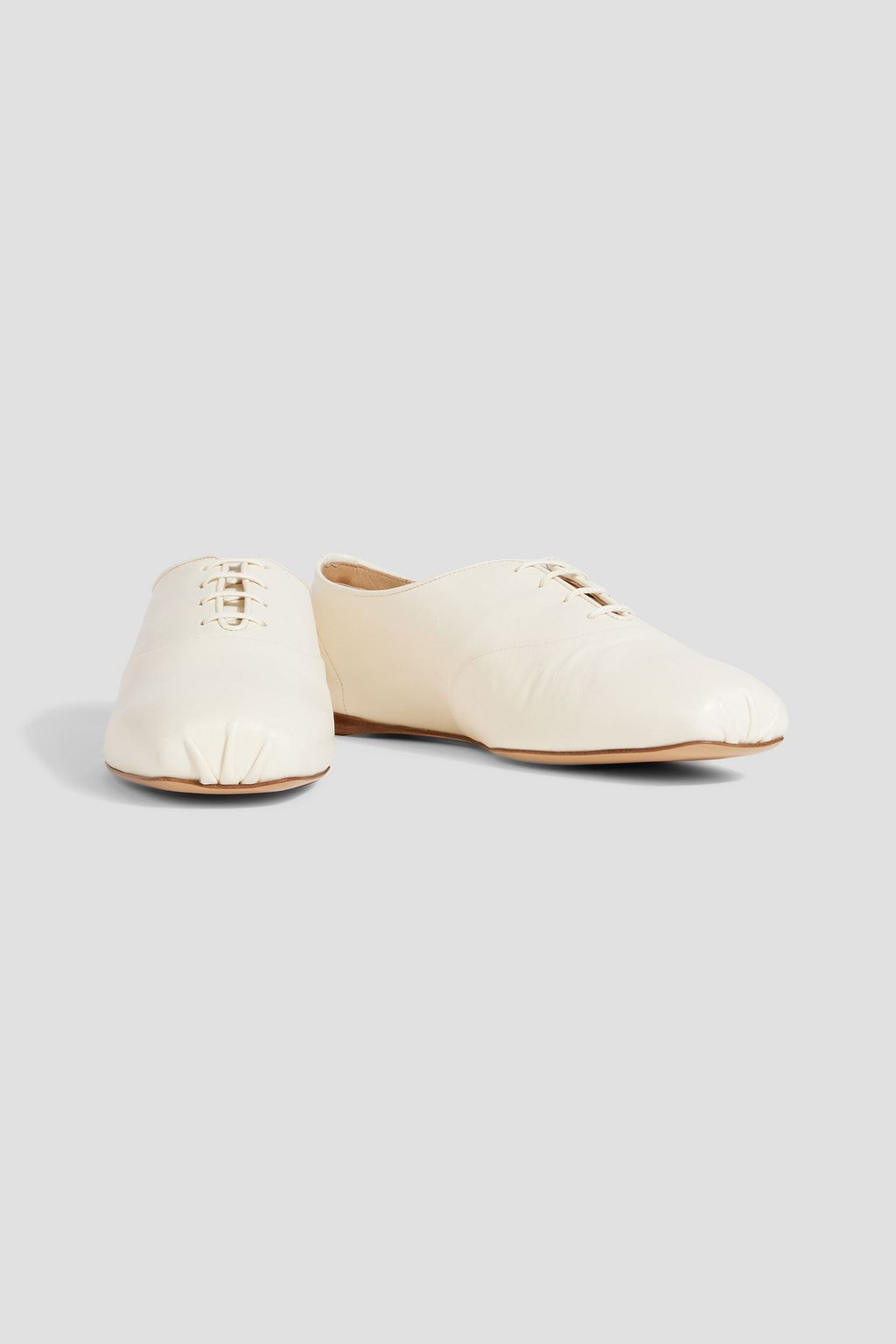 GABRIELA HEARST Maya lace-up leather flats