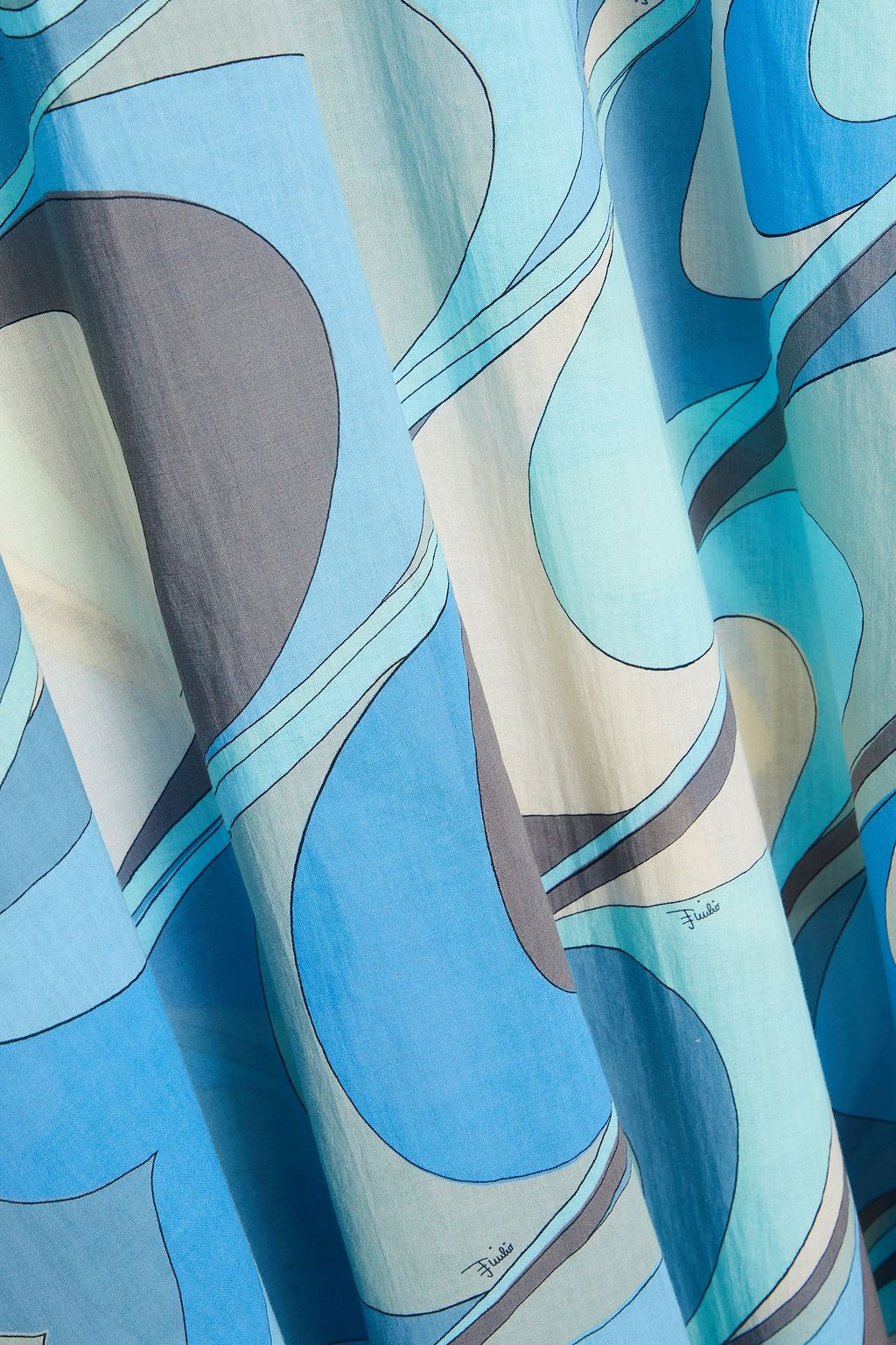 PUCCI Bedruckter Kaftan aus Baumwollmusselin
