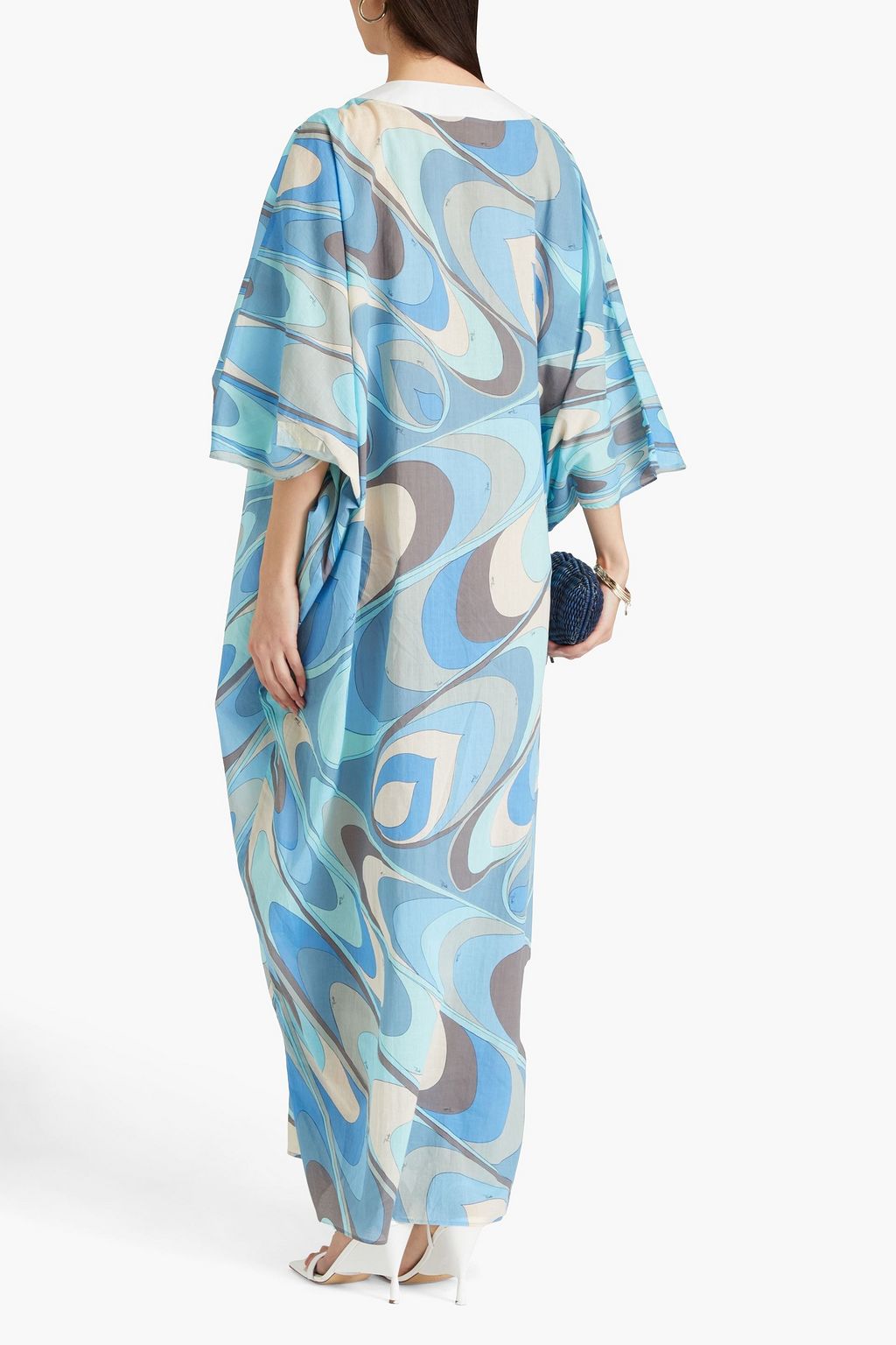 PUCCI Bedruckter Kaftan aus Baumwollmusselin