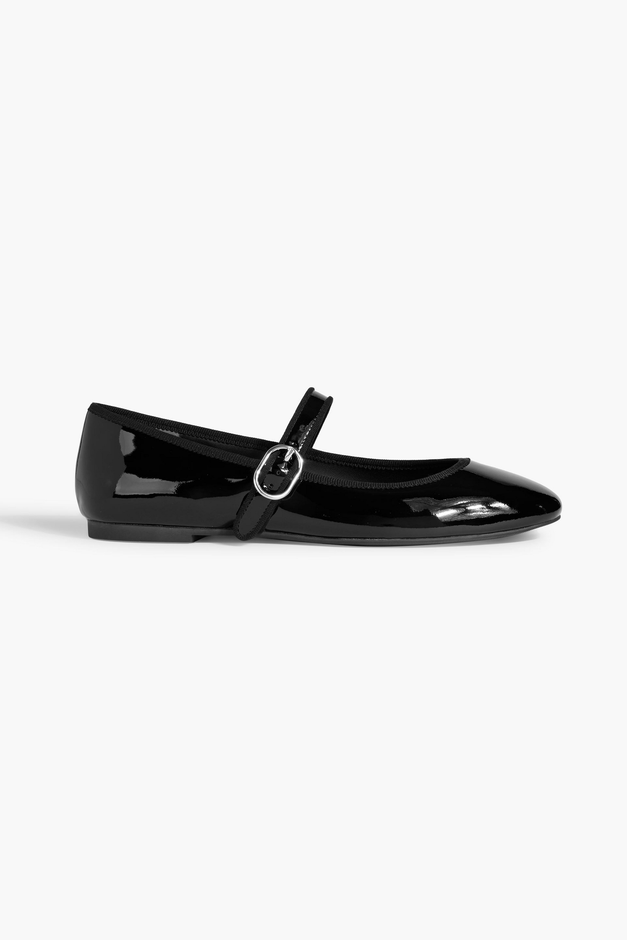 Stuart Weitzman Alice patent-leather Mary Jane flats