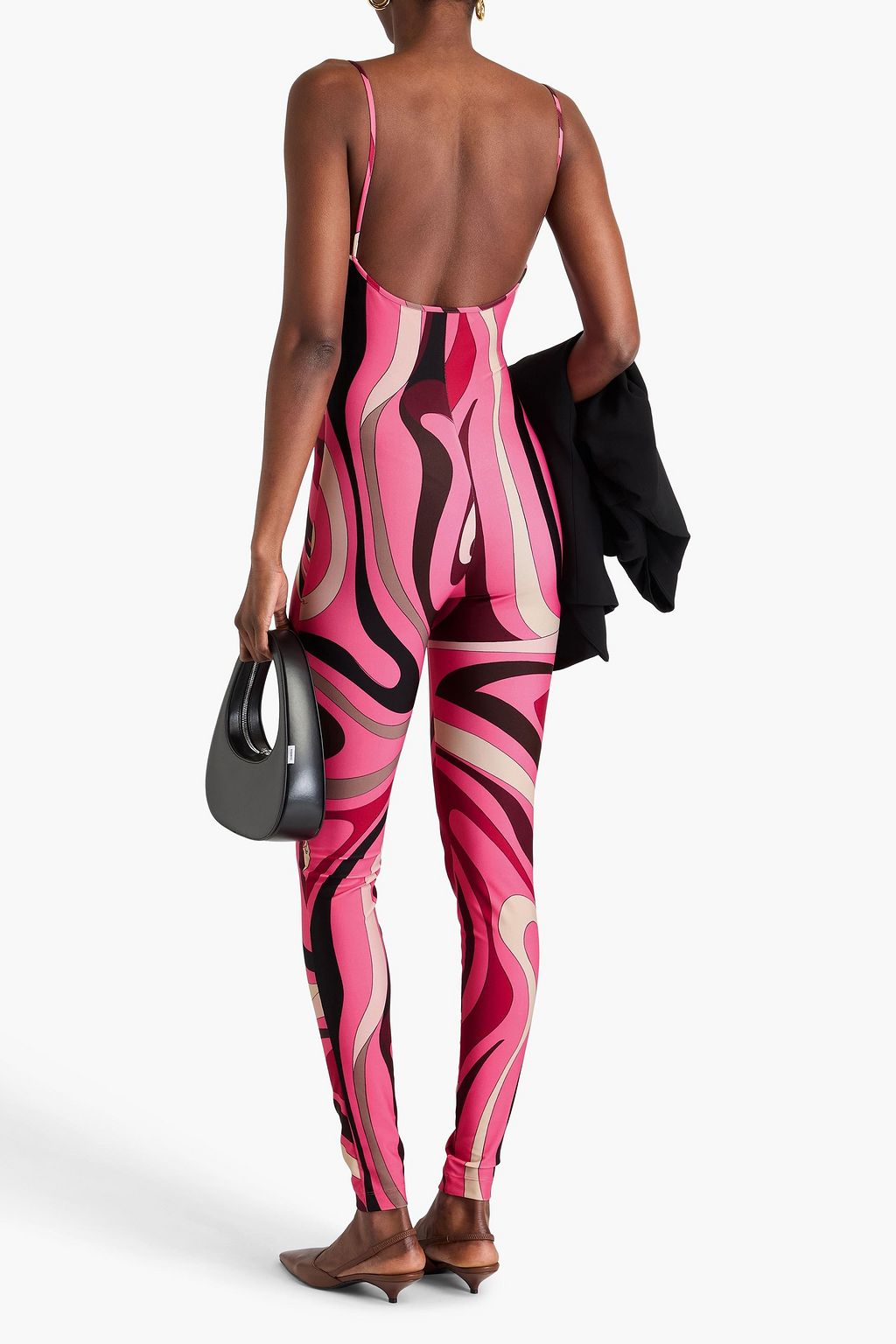 PUCCI Printed stretch-jersey jumpsuit