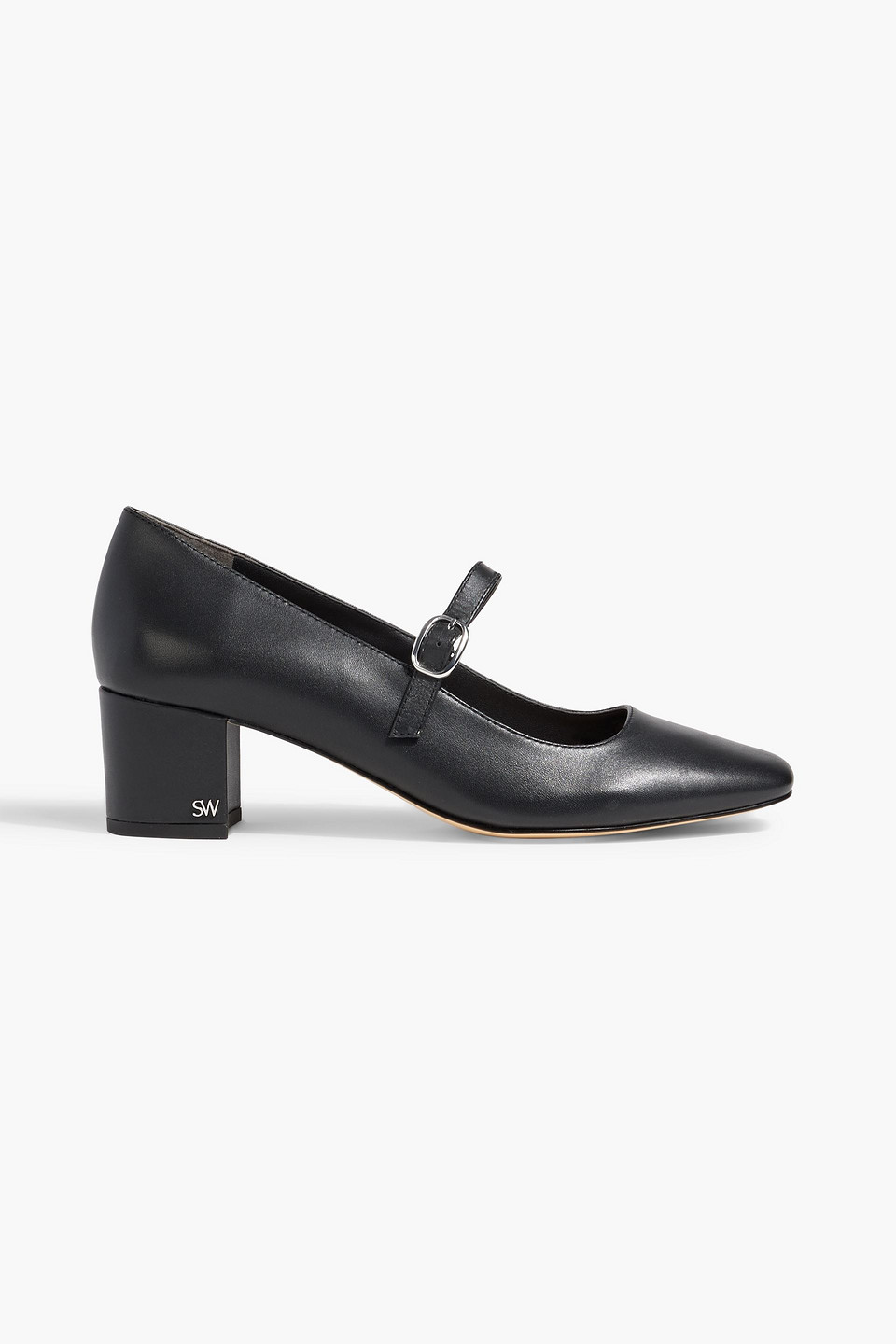 Louise leather Mary Jane pumps