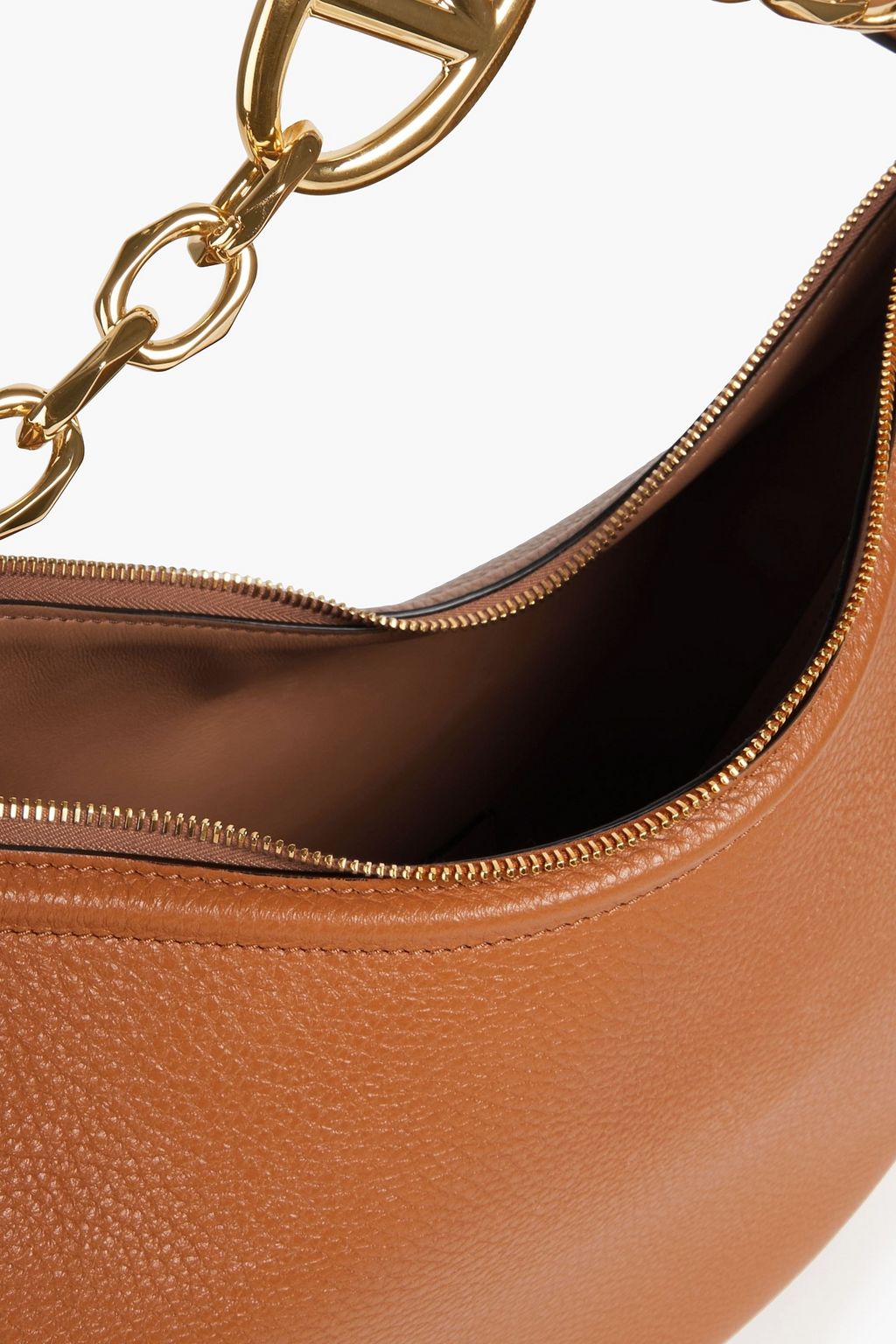 VALENTINO GARAVANI VLOGO Chain leather shoulder bag