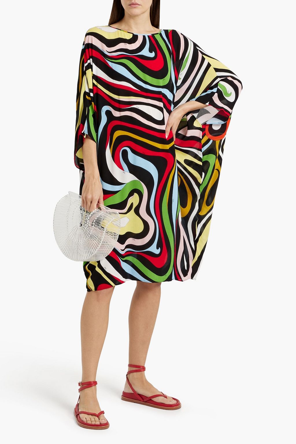 PUCCI Printed georgette dress