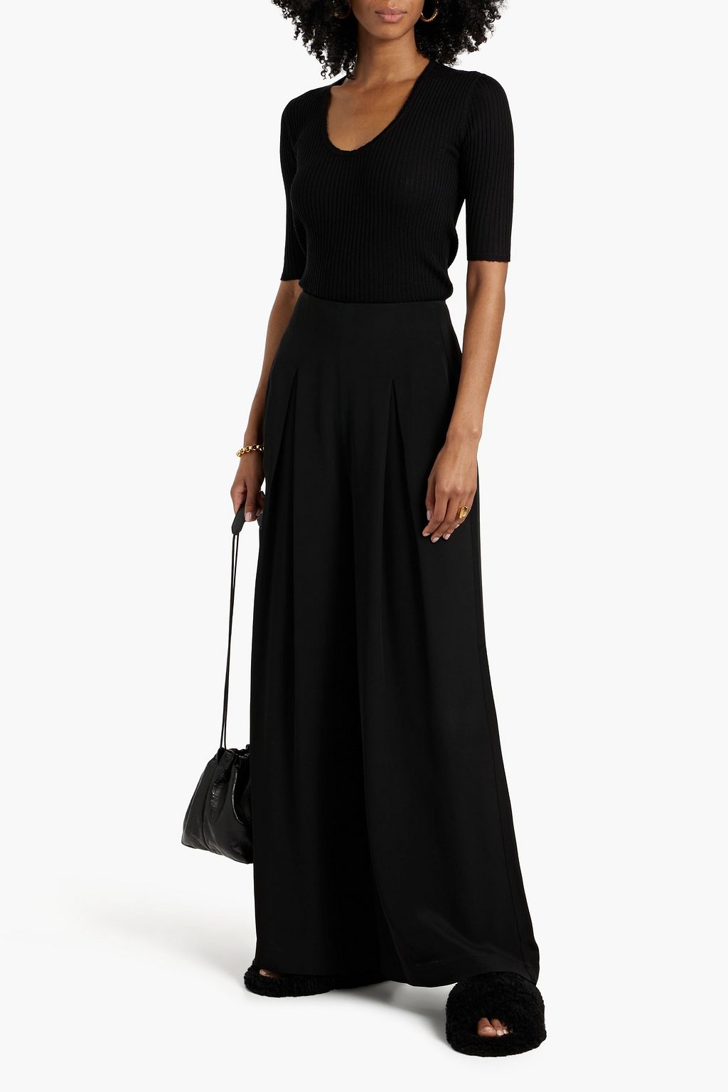 BY MALENE BIRGER Remoni ribbed merino wool top