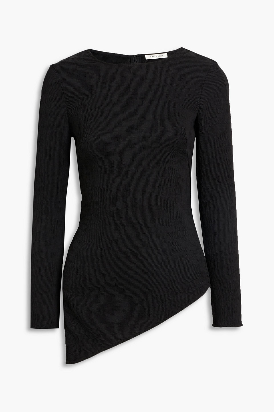 By Malene Birger Simone Asymmetric Blouse In Black