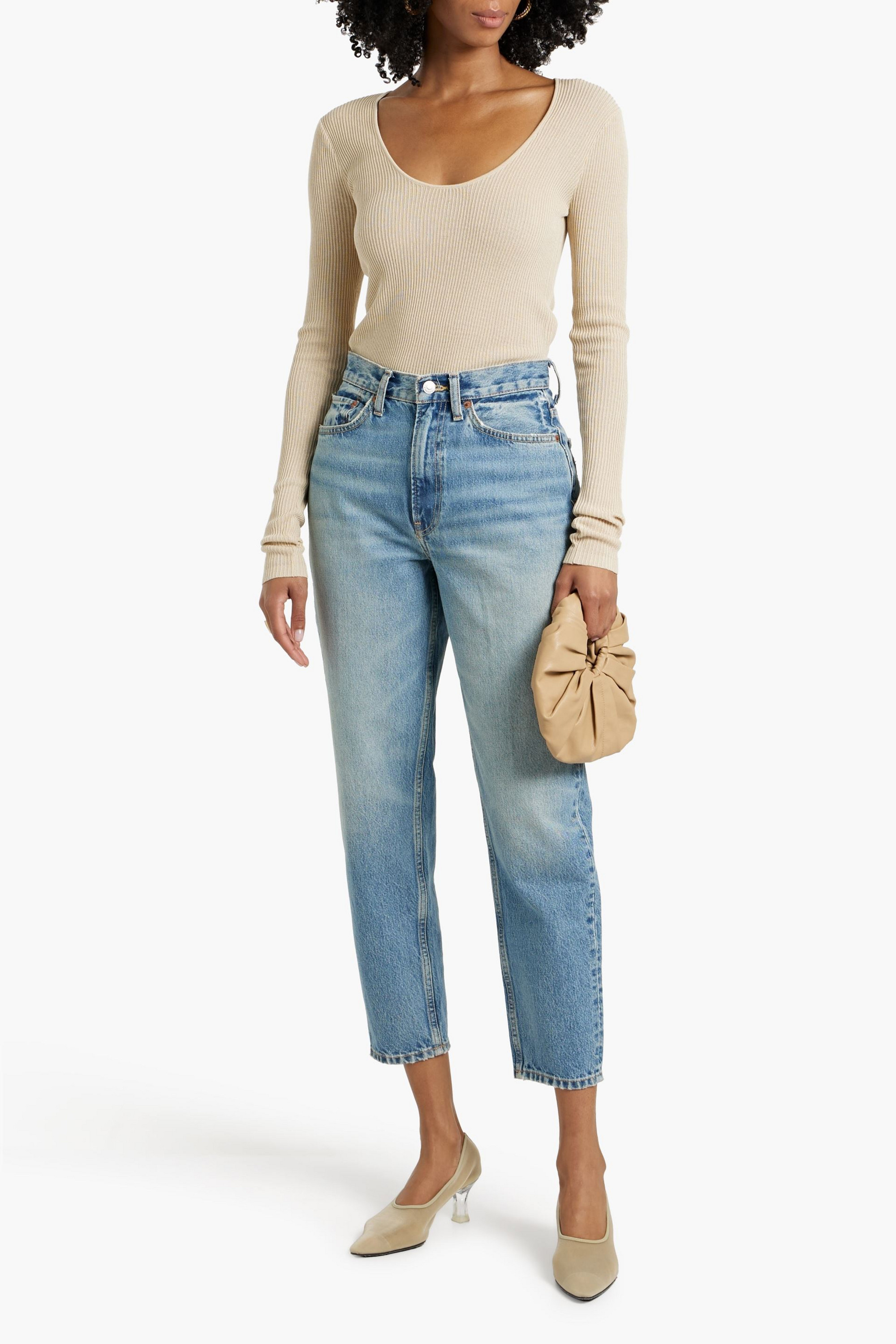 By Malene Birger Rinah ribbed TENCEL™ Lyocell sweater
