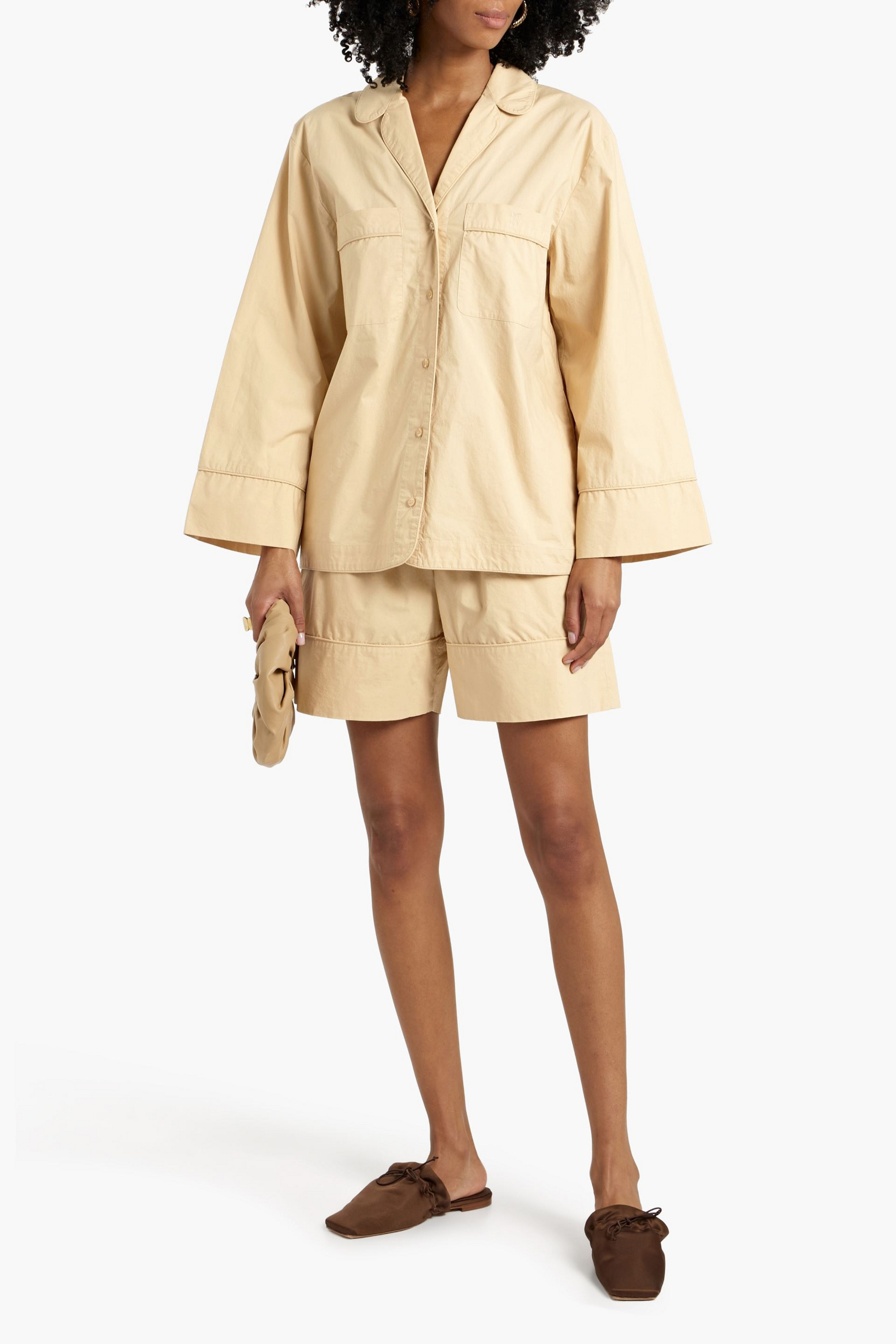 By Malene Birger Sionne cotton-poplin shirt