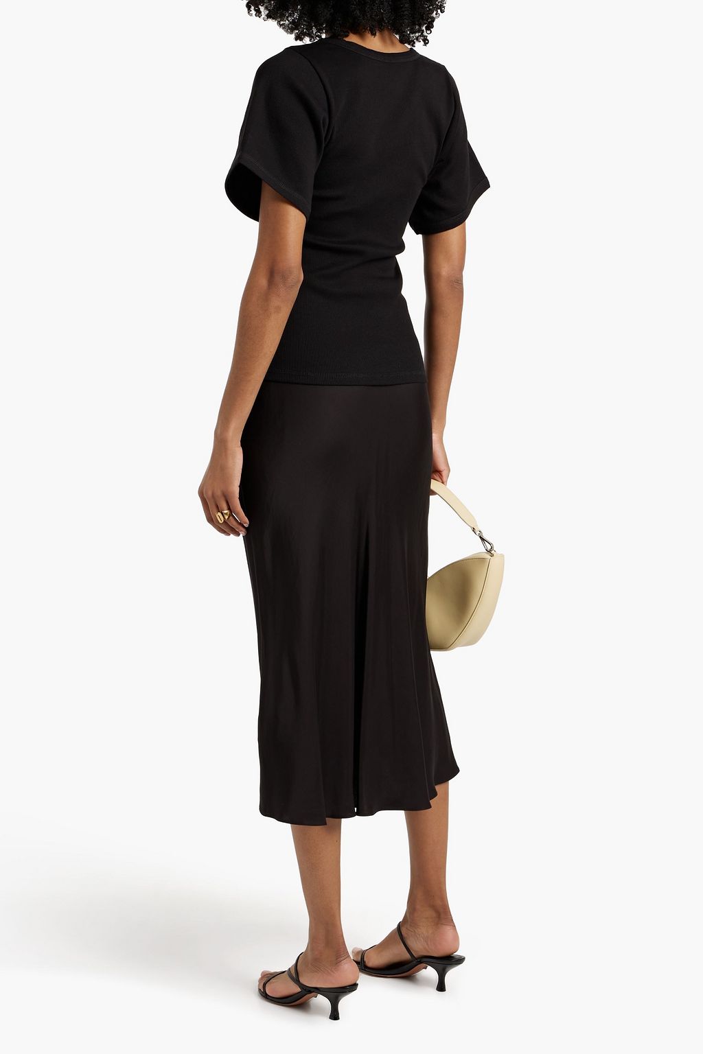 BY MALENE BIRGER Lunai ribbed cotton-blend top