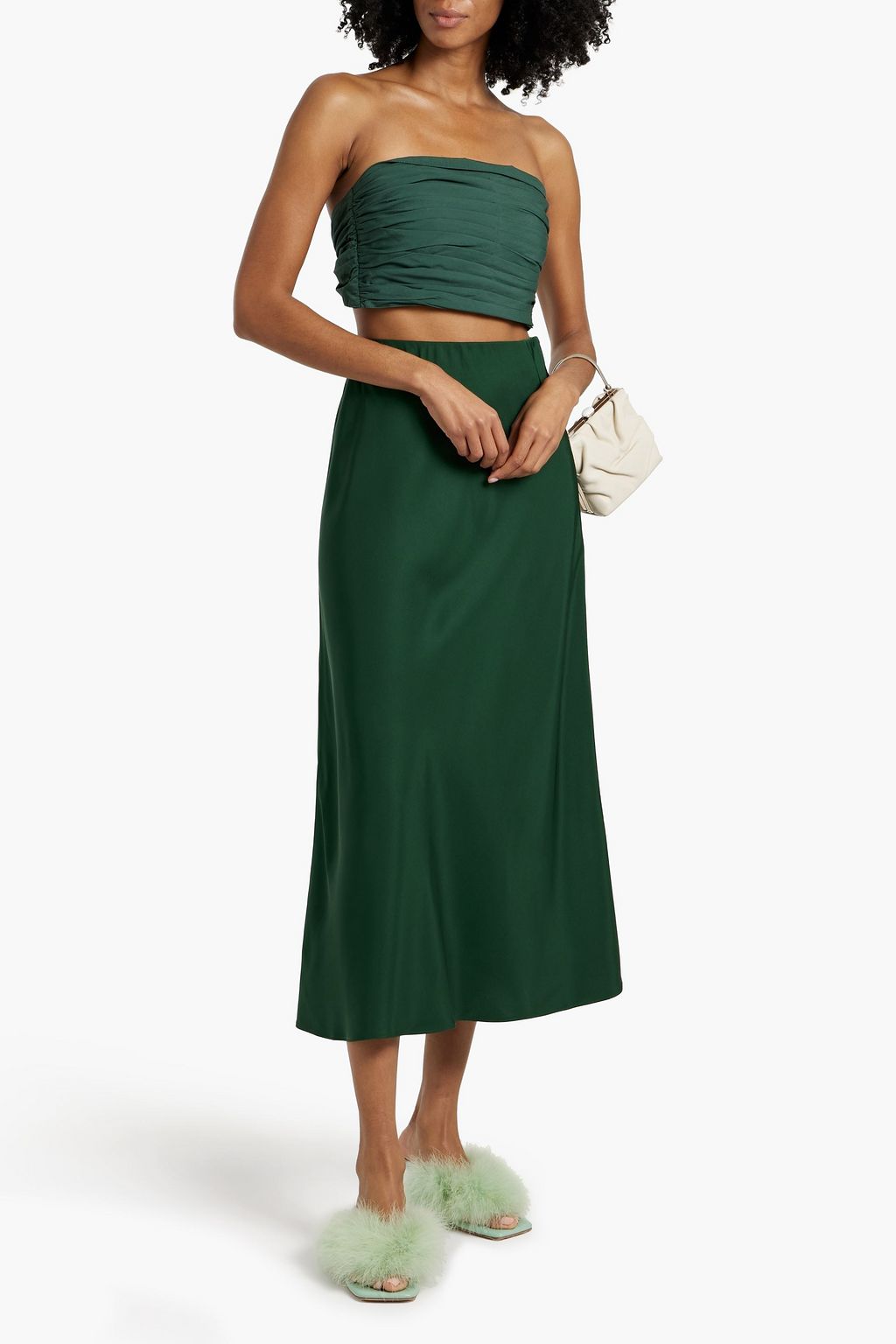 BY MALENE BIRGER Boshan twill midi skirt