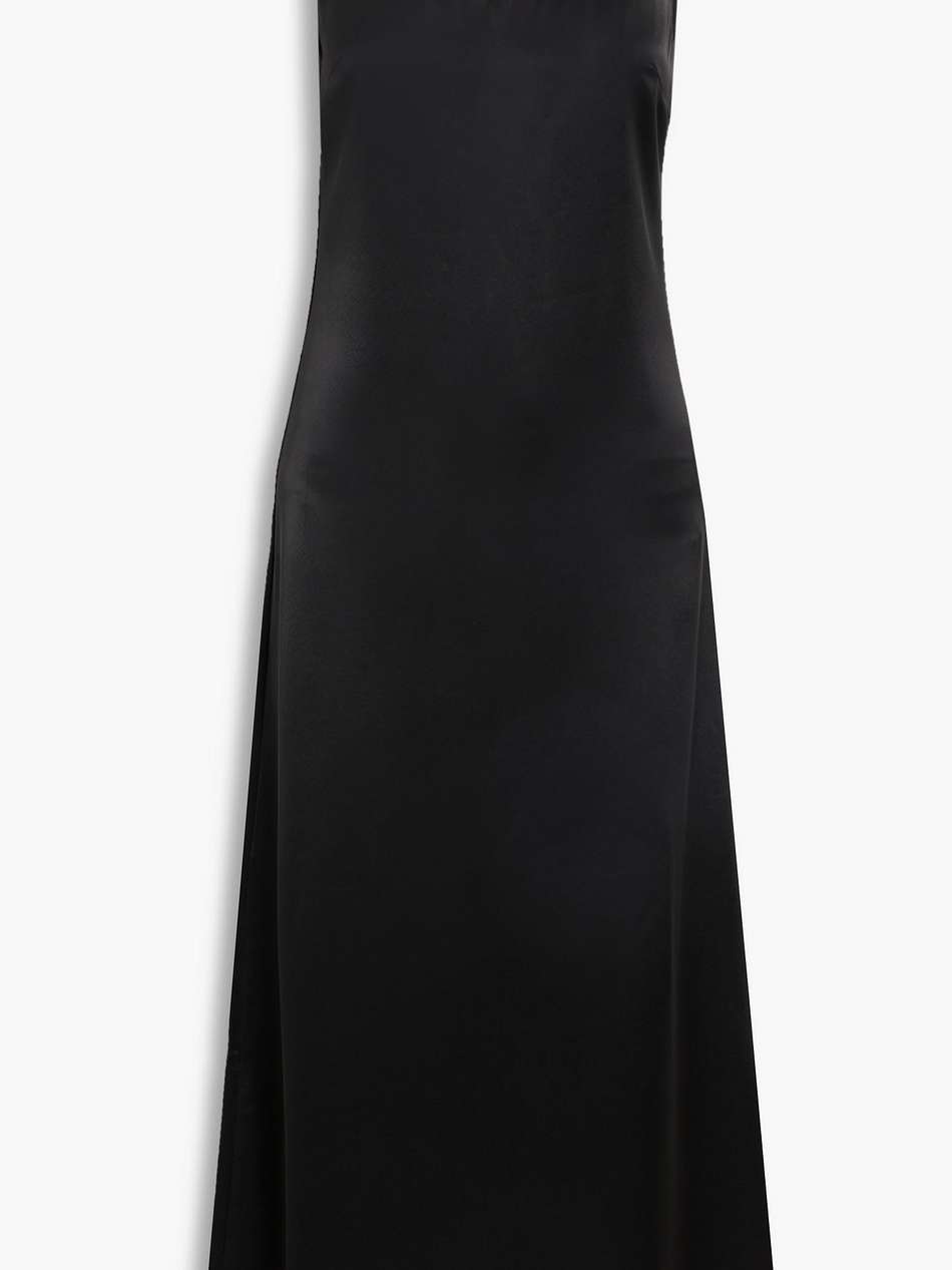 jerrica satin midi dress