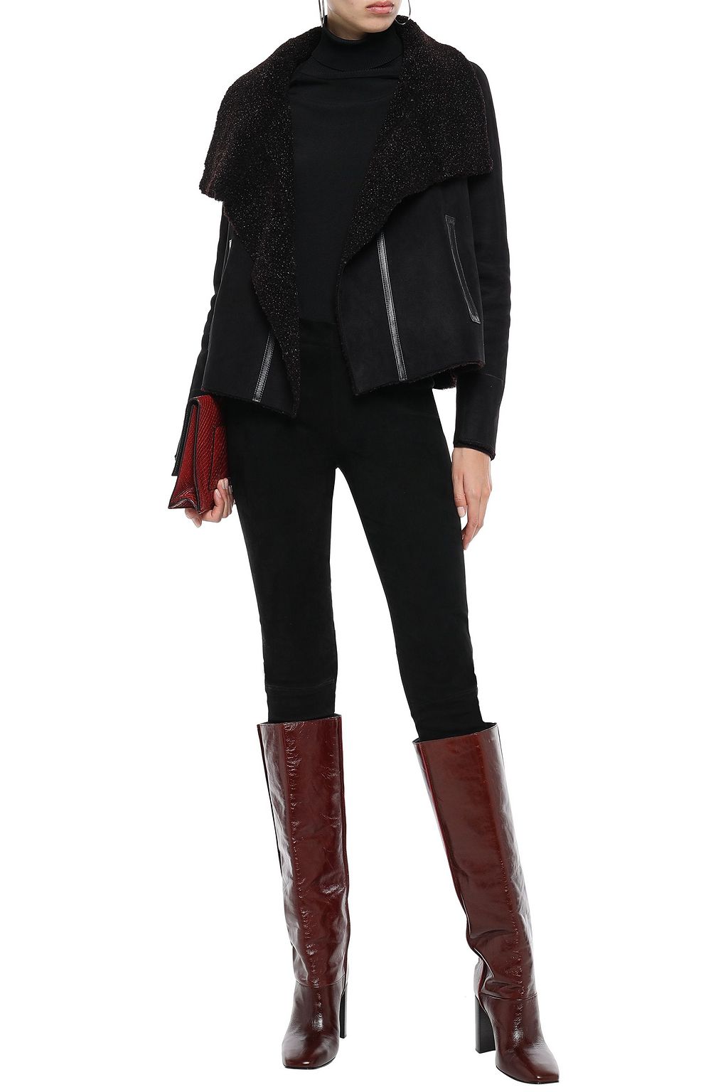 YVES SALOMON Shearling jacket