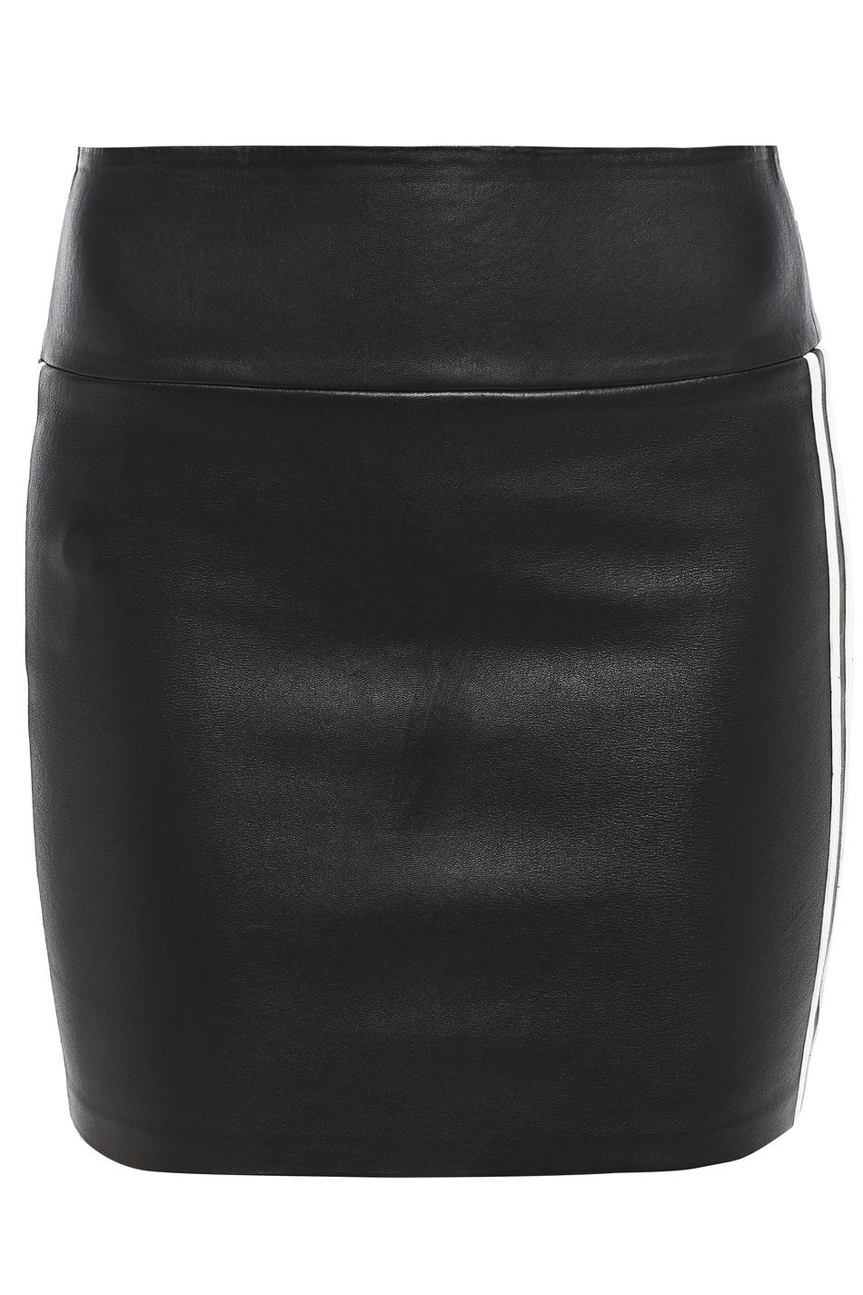 black mini pencil skirt