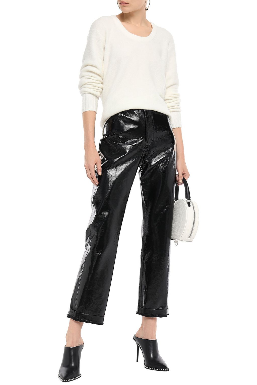 3.1 PHILLIP LIM Mélange brushed-knitted sweater