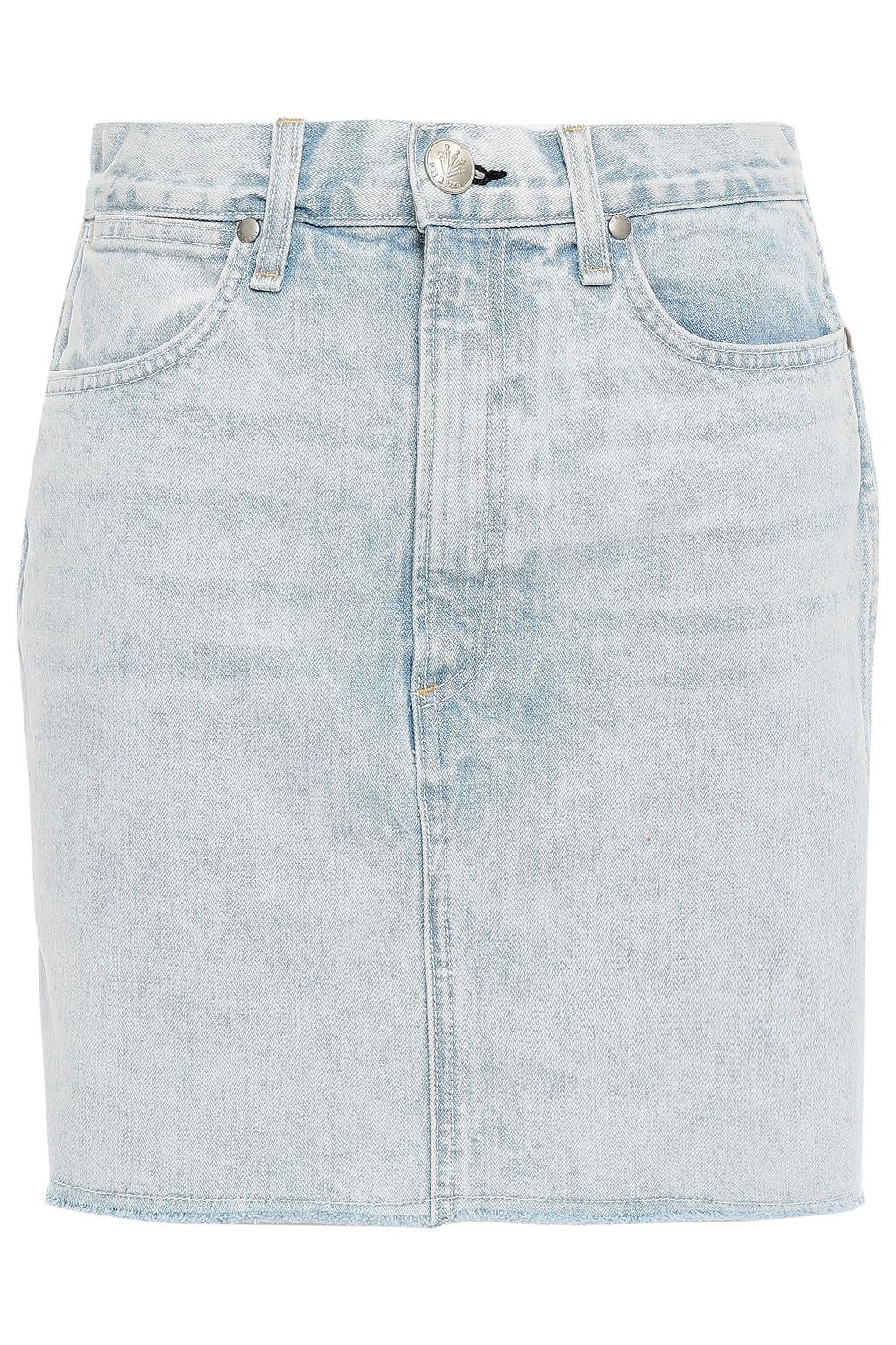 rag and bone moss denim skirt