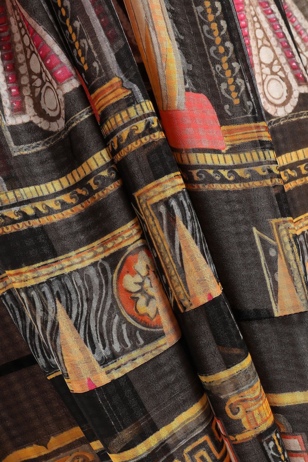 TEMPERLEY LONDON Athena layered printed voile maxi dress