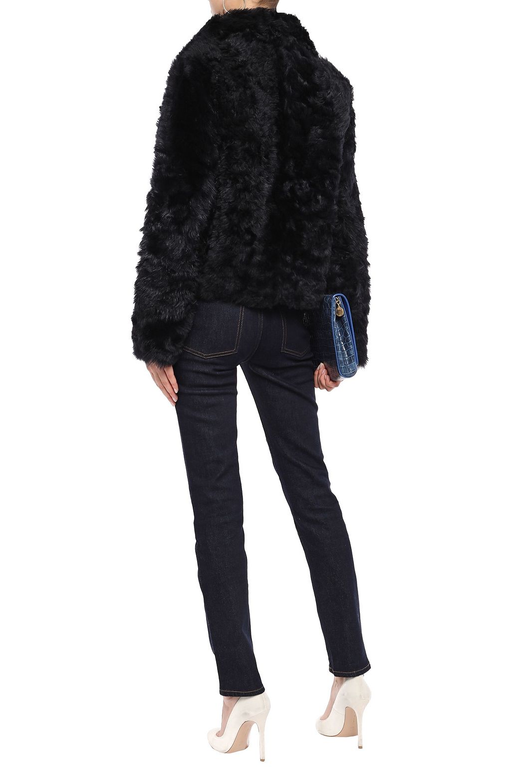 METEO BY YVES SALOMON Reversible shearling jacket