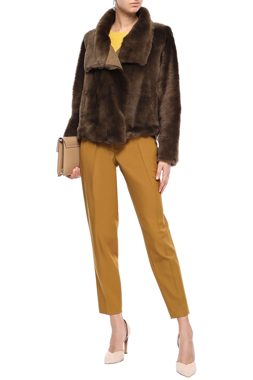 METEO BY YVES SALOMON Reversible shearling jacket