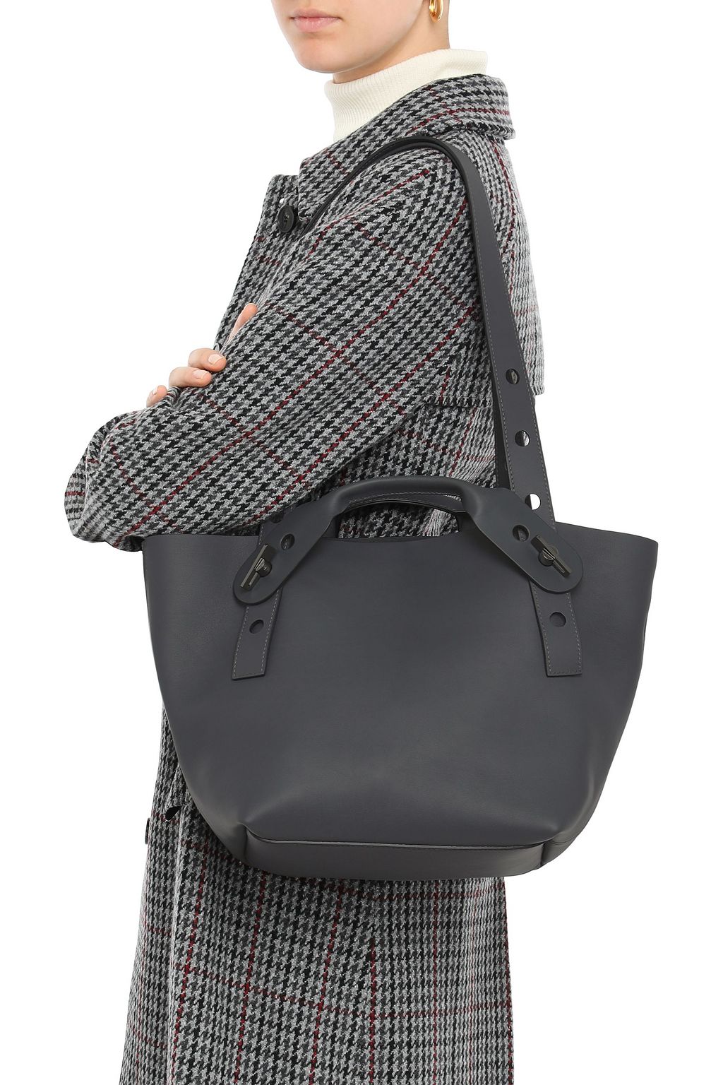 SOPHIE HULME Bolt matte-leather tote