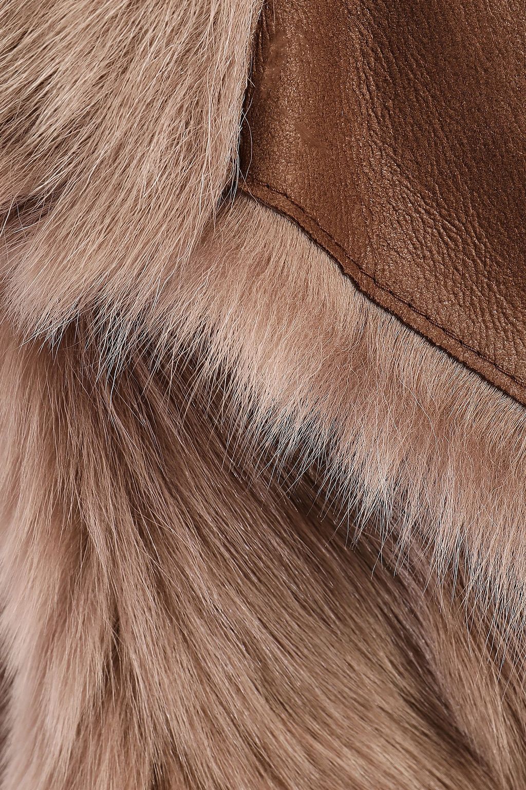 METEO BY YVES SALOMON Reversible shearling jacket