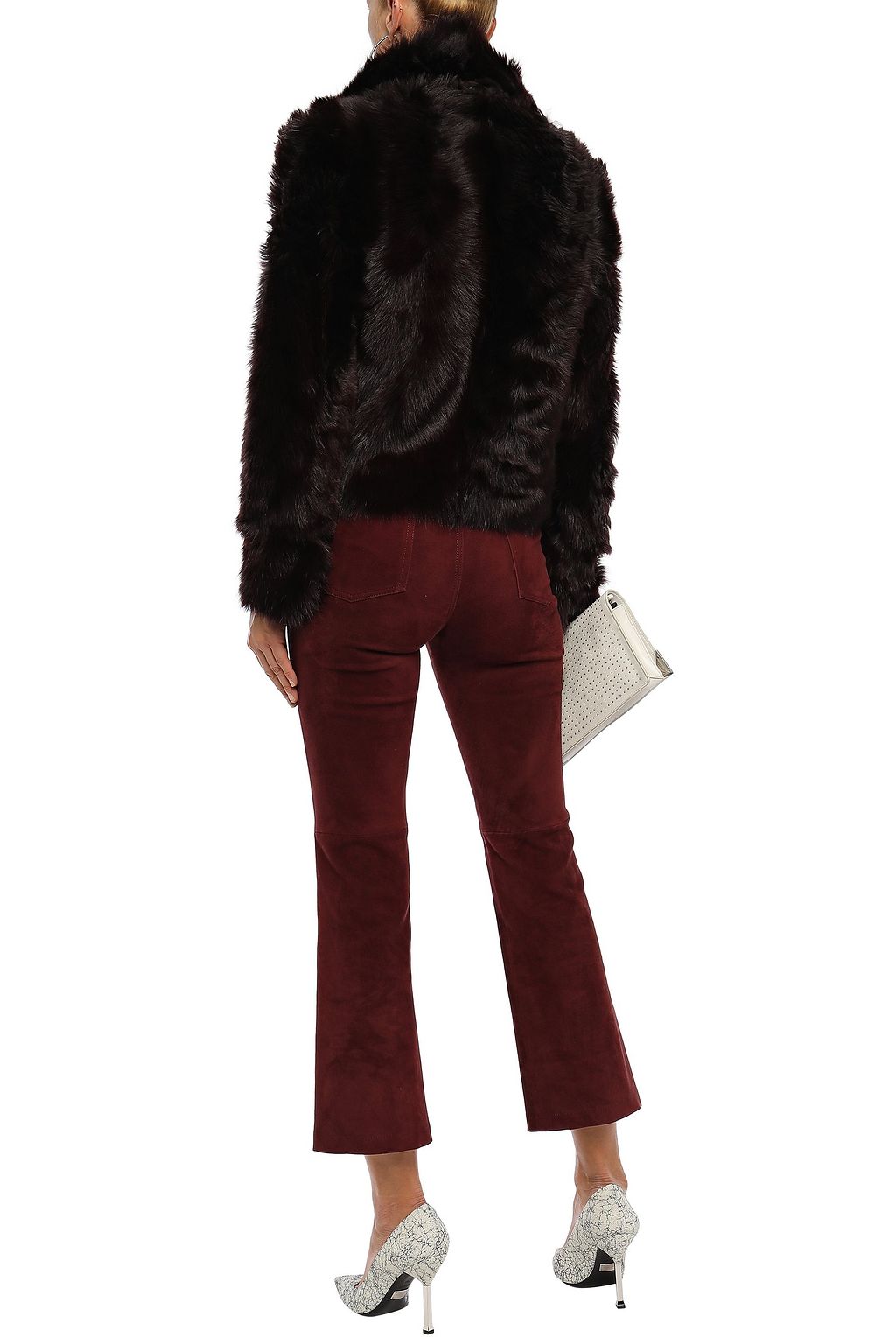 METEO BY YVES SALOMON Reversible shearling jacket