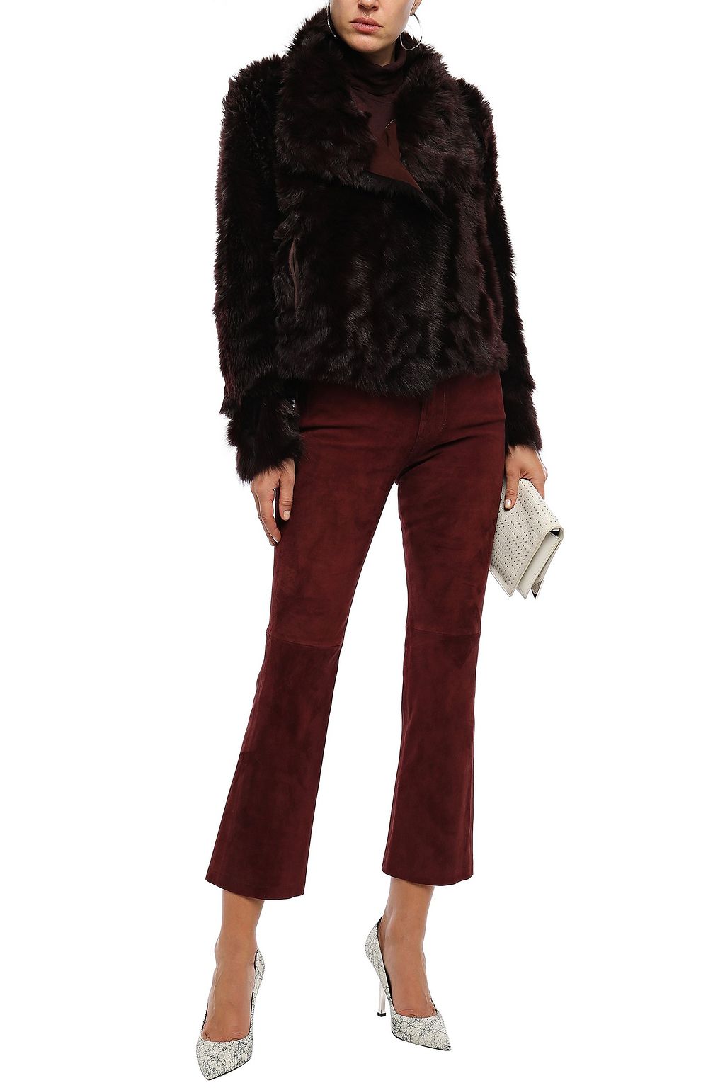 METEO BY YVES SALOMON Reversible shearling jacket