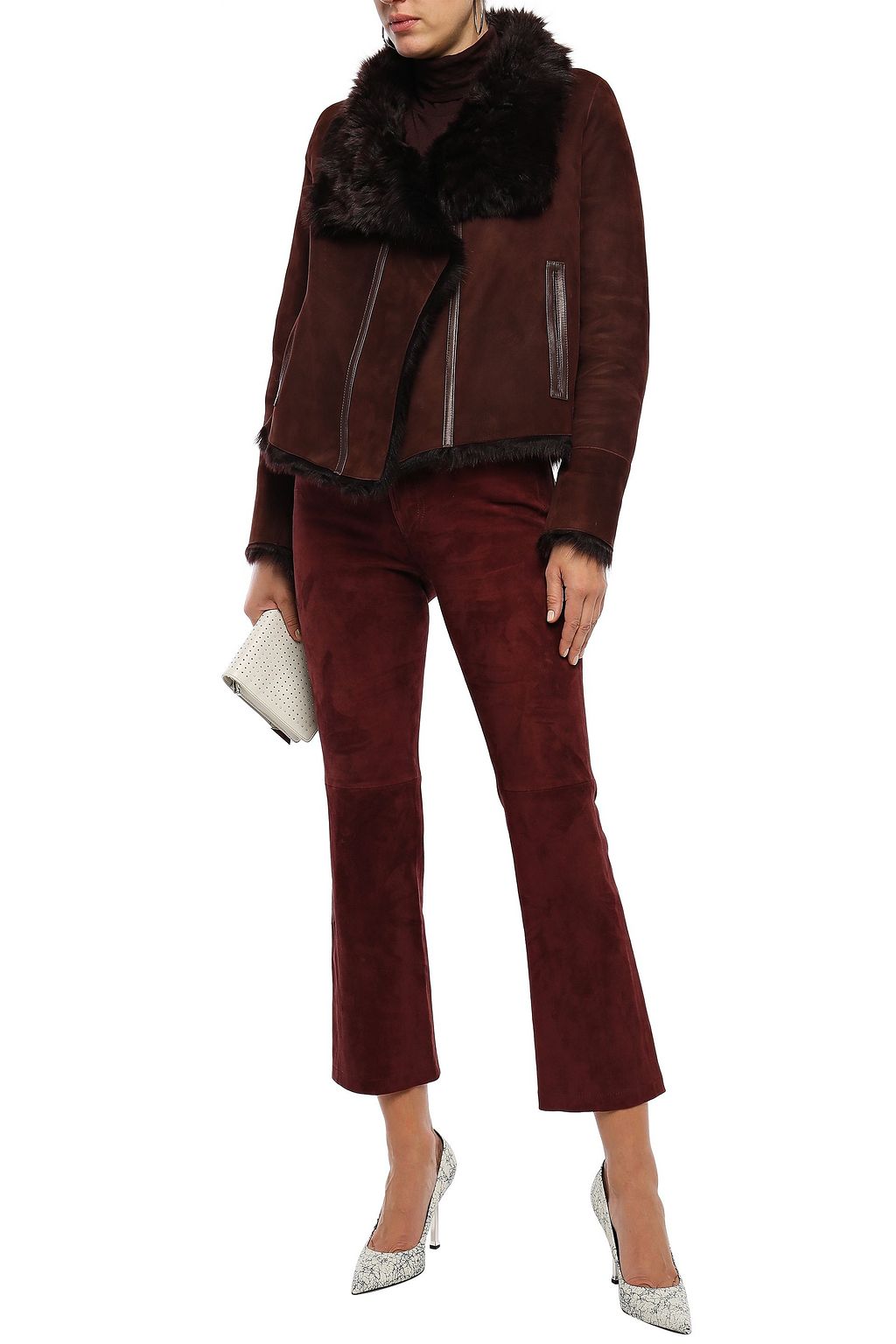 METEO BY YVES SALOMON Reversible shearling jacket
