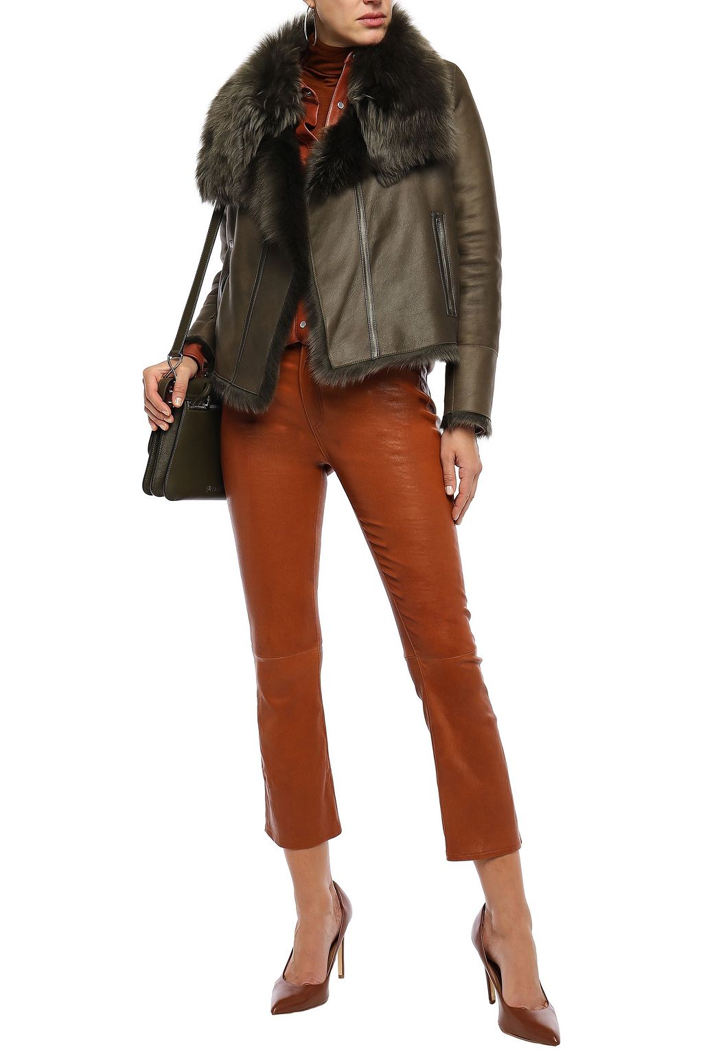 METEO BY YVES SALOMON Reversible shearling jacket