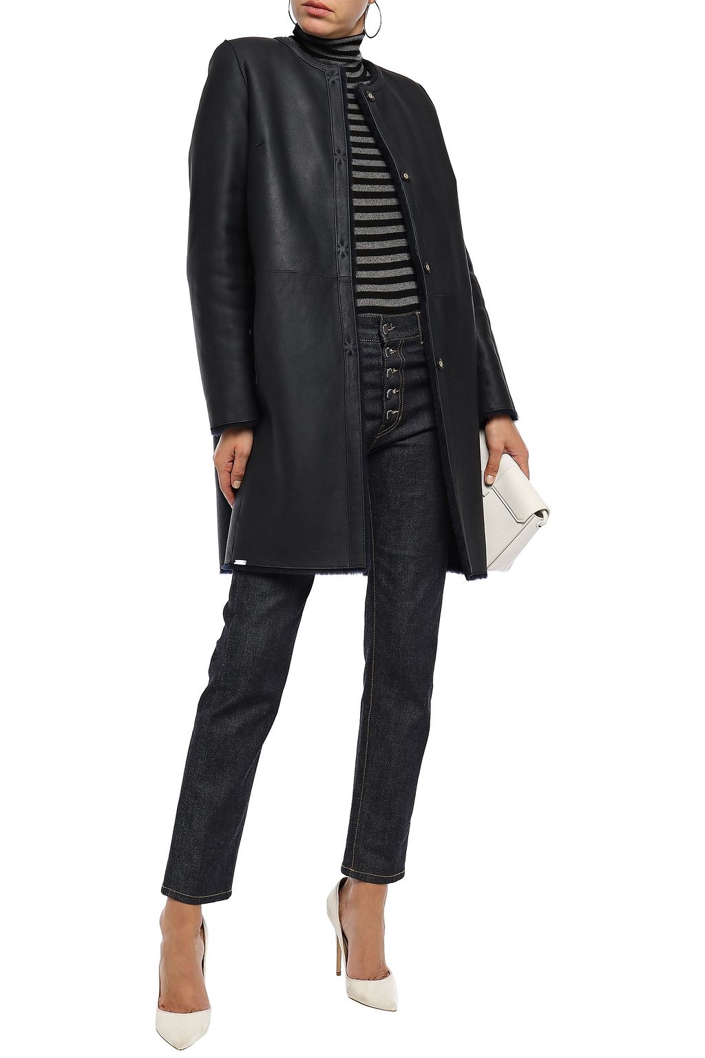 YVES SALOMON Reversible shearling coat