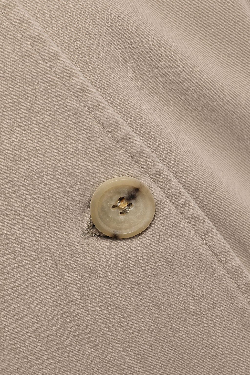 MASSCOB Cotton-blend gabardine trench coat
