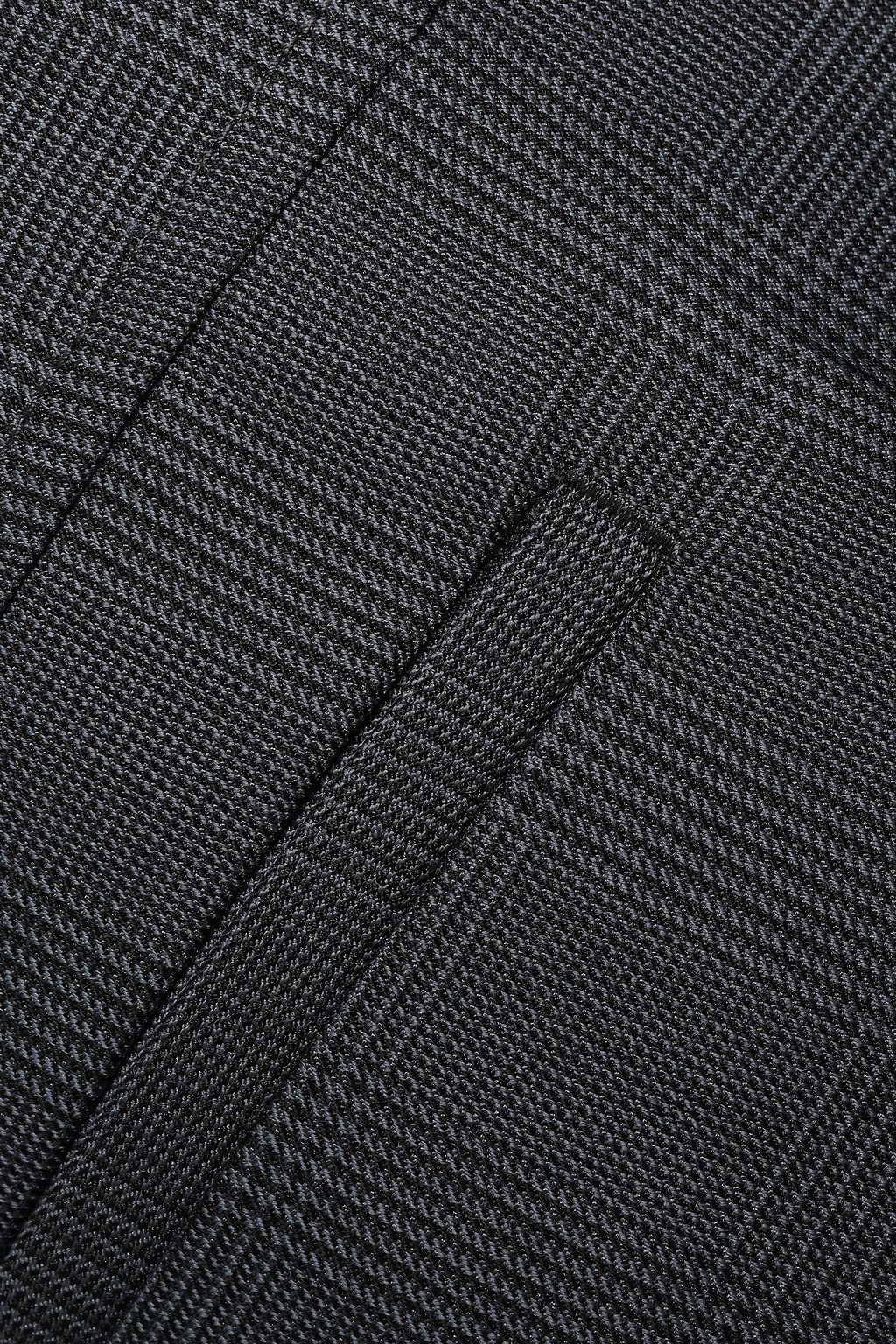 MASSCOB Cleo Prince of Wales checked wool-blend straight-leg pants
