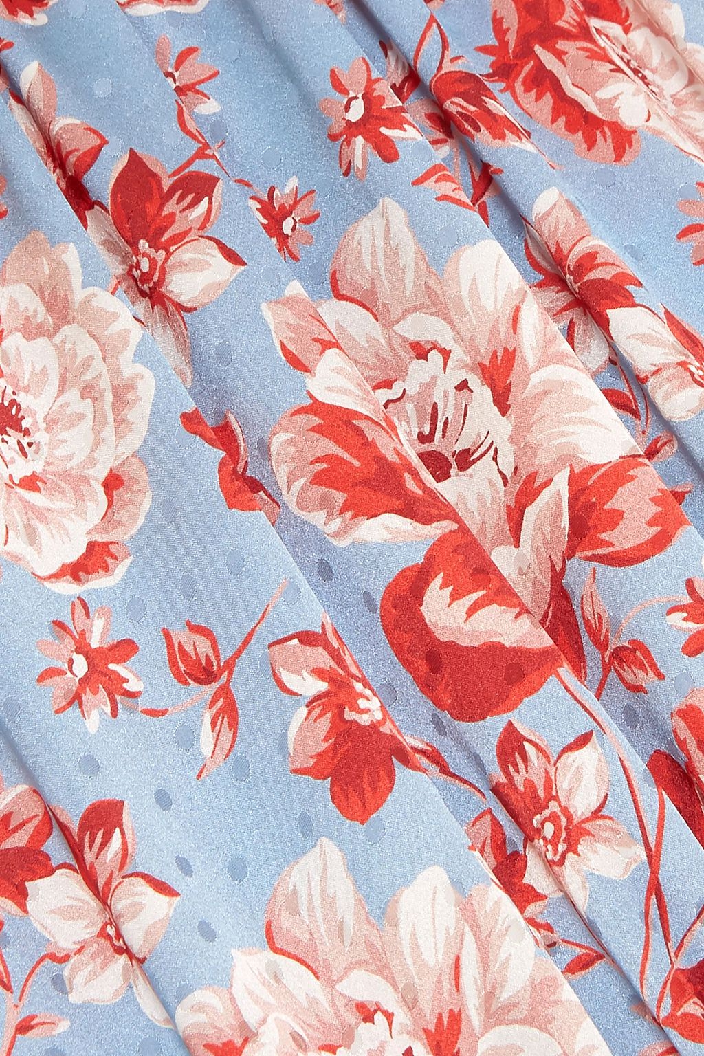 MAGDA BUTRYM Viseu floral-print silk-jacquard midi dress