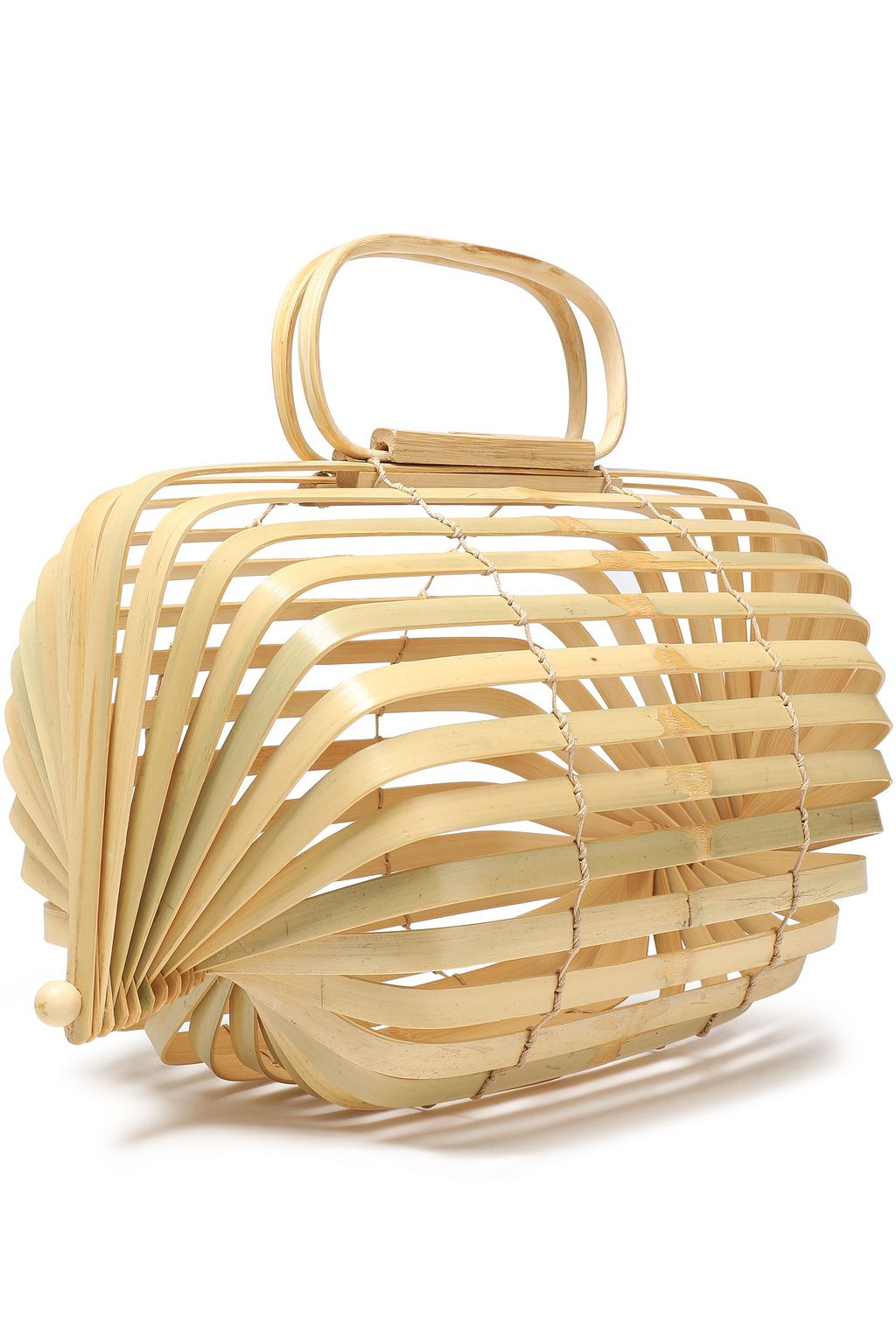 CULT GAIA Lilleth large collapsible bamboo tote