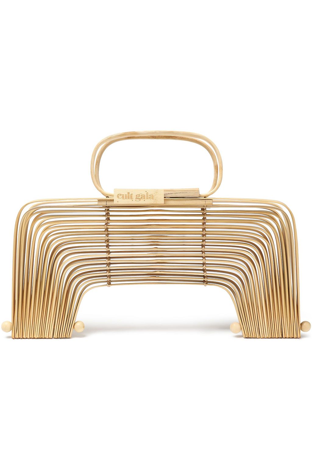 CULT GAIA Lilleth large collapsible bamboo tote