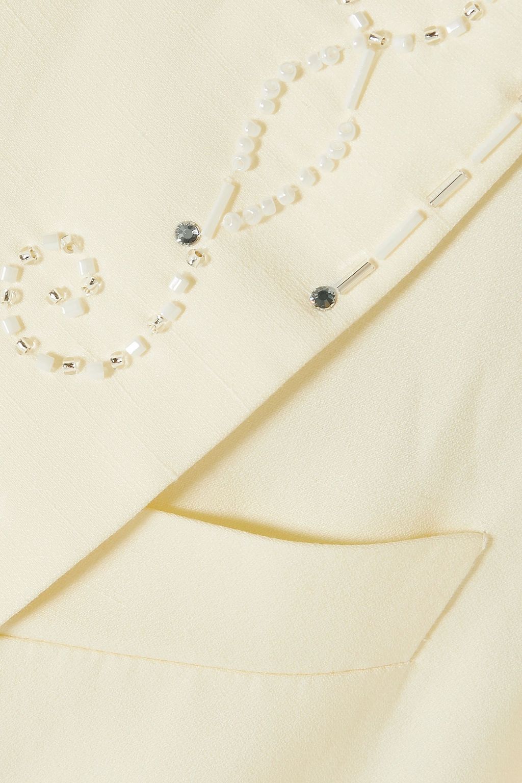 MAGDA BUTRYM Islamabad embellished slub crepe blazer