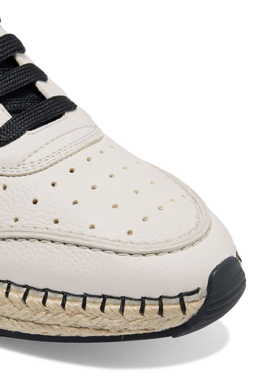 TOD'S Gomma Run perforated textured-leather sneakers