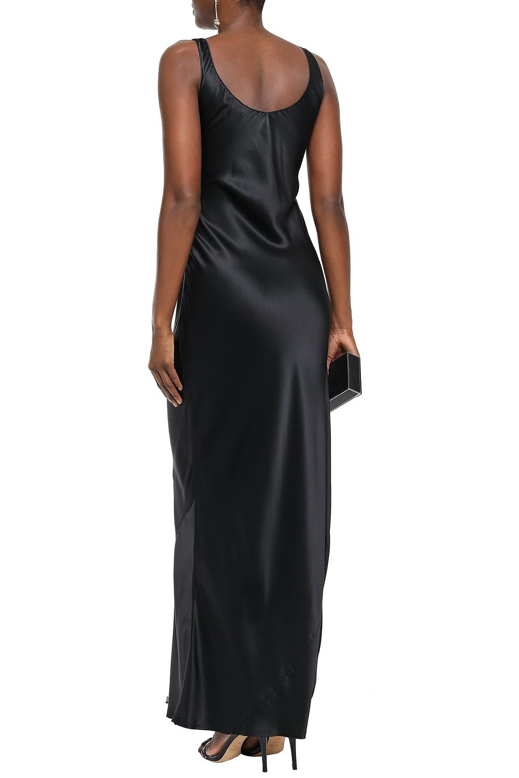 NILI LOTAN Bazile silk-satin gown