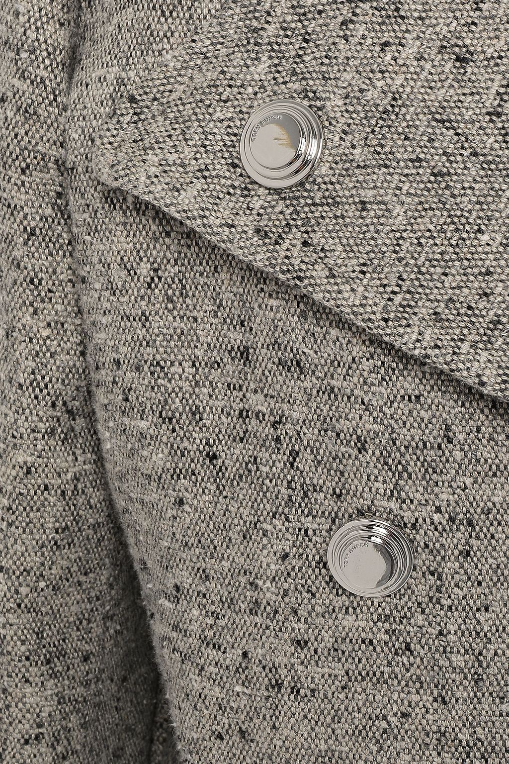 TORY BURCH Kinsley double-breasted linen-blend coat